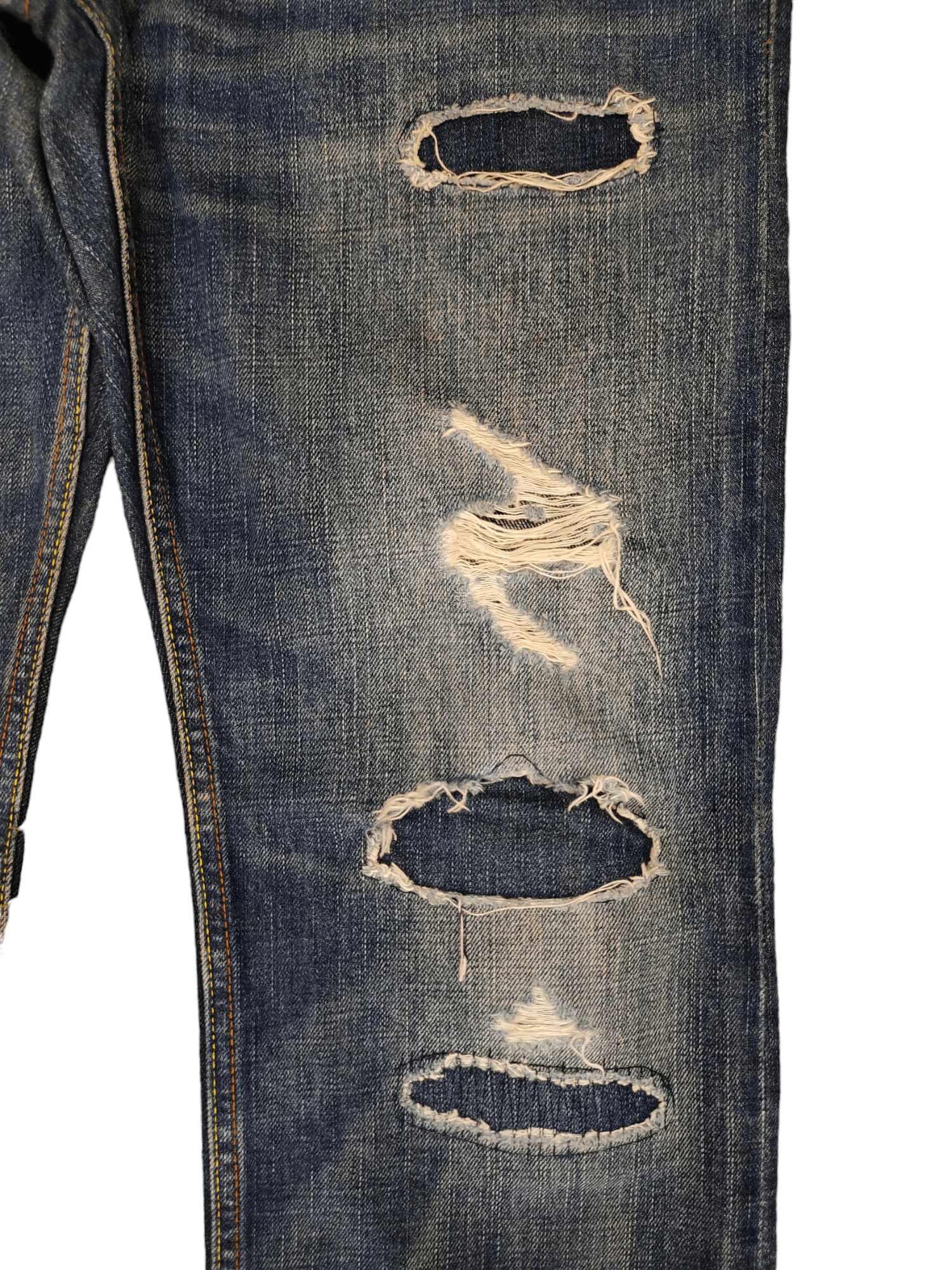 Kapital Vintage Y2k Takeo Kikuchi Repaired Jeans Undercover Style Size US 32 / EU 48 - 7 Thumbnail