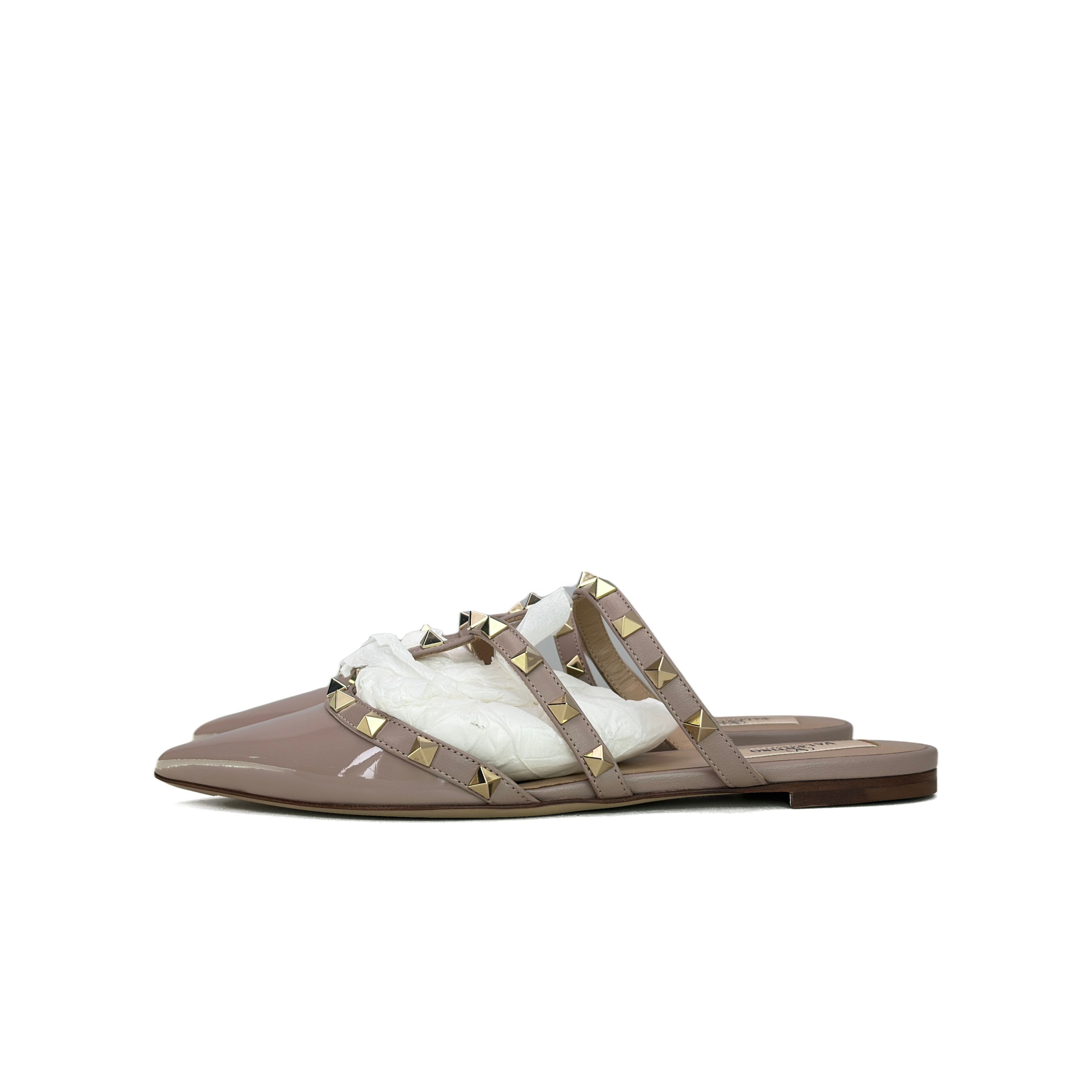 Valentino Valentino Rockstud Mules Size 37.5 Size US 7.5 / IT 37.5 - 1 Thumbnail