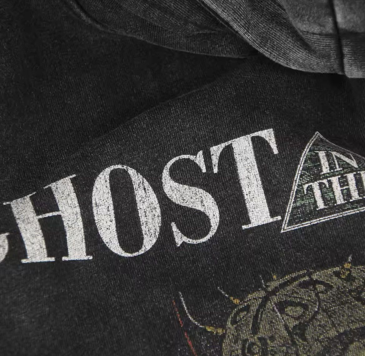 Japanese Brand "Ghost in the Shell" Washed Cotton Hoodie Size US M / EU 48-50 / 2 - 5 Thumbnail
