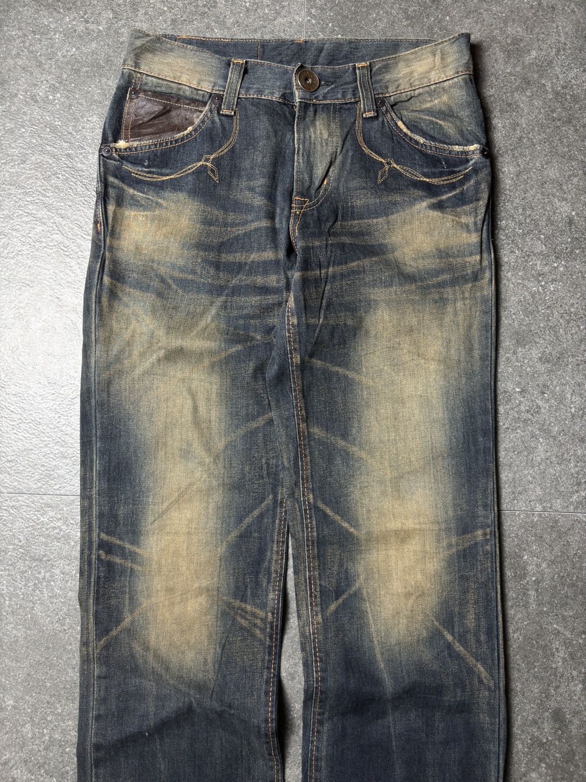 Edwin 2000s Edwin Japan Western Mud Wash Jeans Size US 29 - 3 Thumbnail