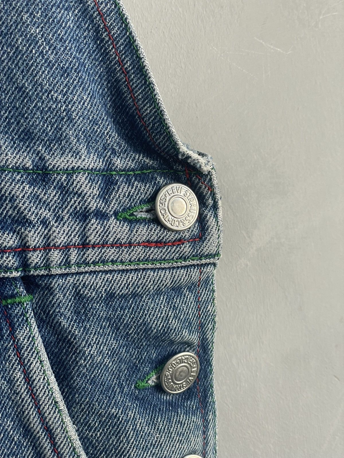 Levi's Rare denim 90s Levis retro overalls denim jeans y2k Size US 34 / EU 50 - 5 Thumbnail