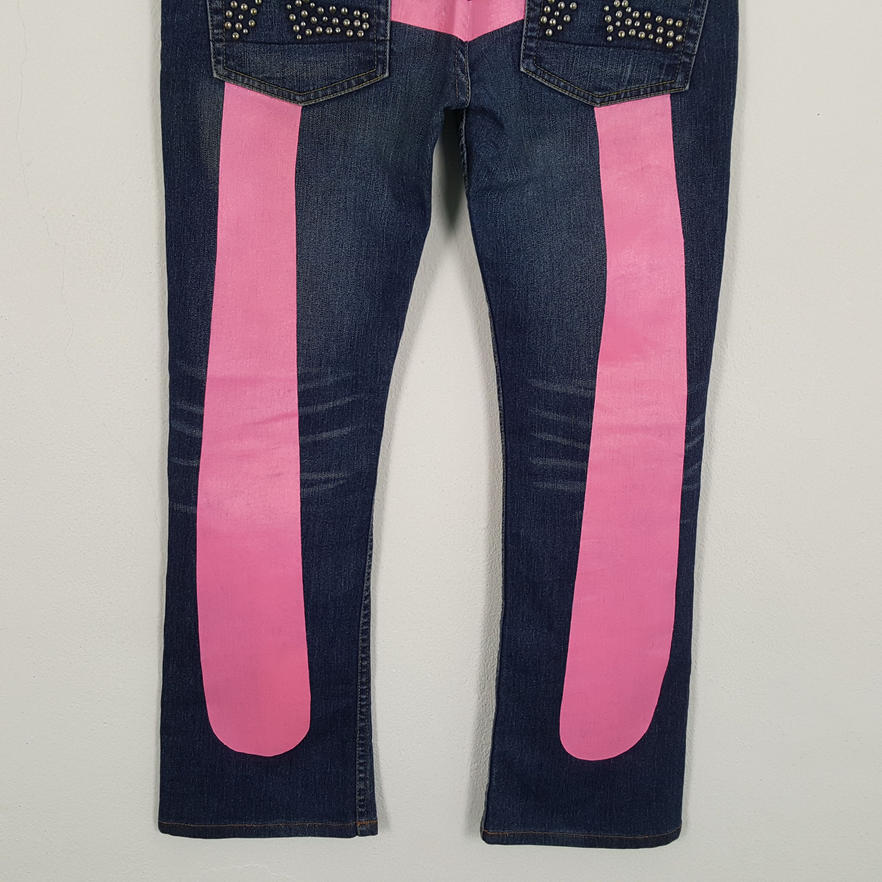 Evisu EVISU Japanese Brand Streetwear Custom Daicock Jeans Size 31" - 3 Thumbnail