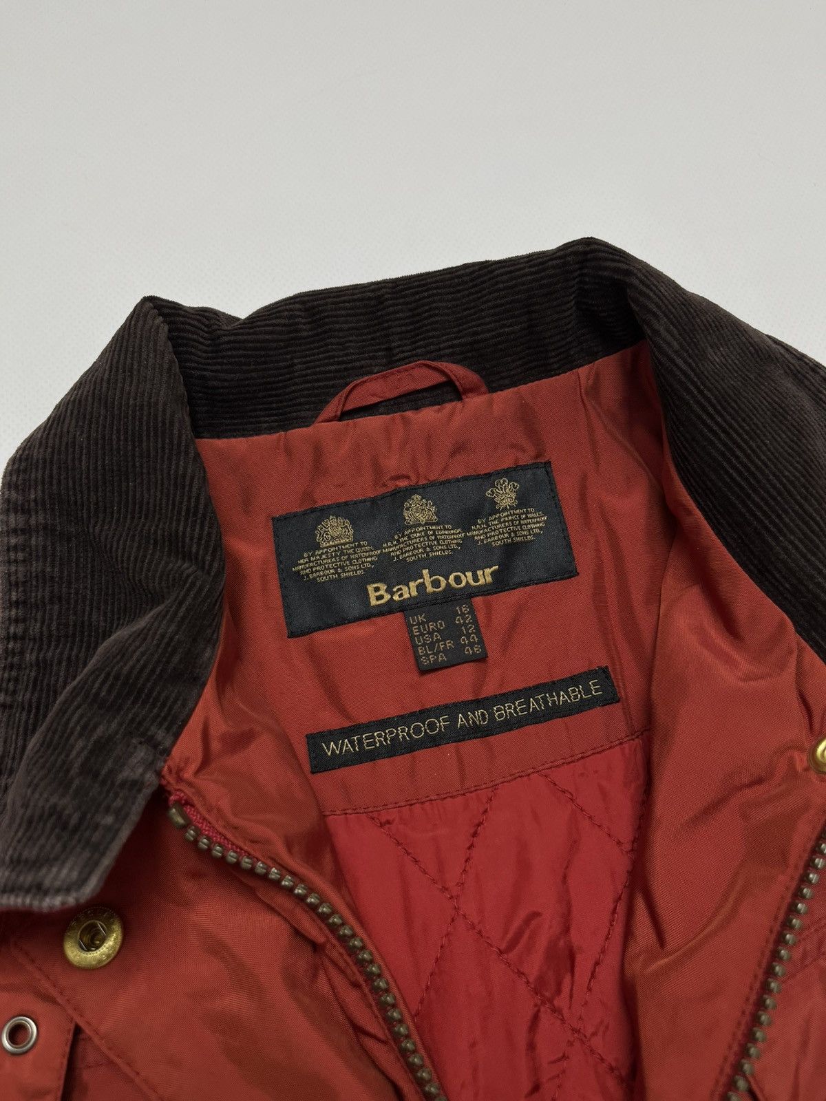 Barbour Barbour International Qualited Waterproof Biker Jacket Size M / US 6-8 / IT 42-44 - 9 Thumbnail