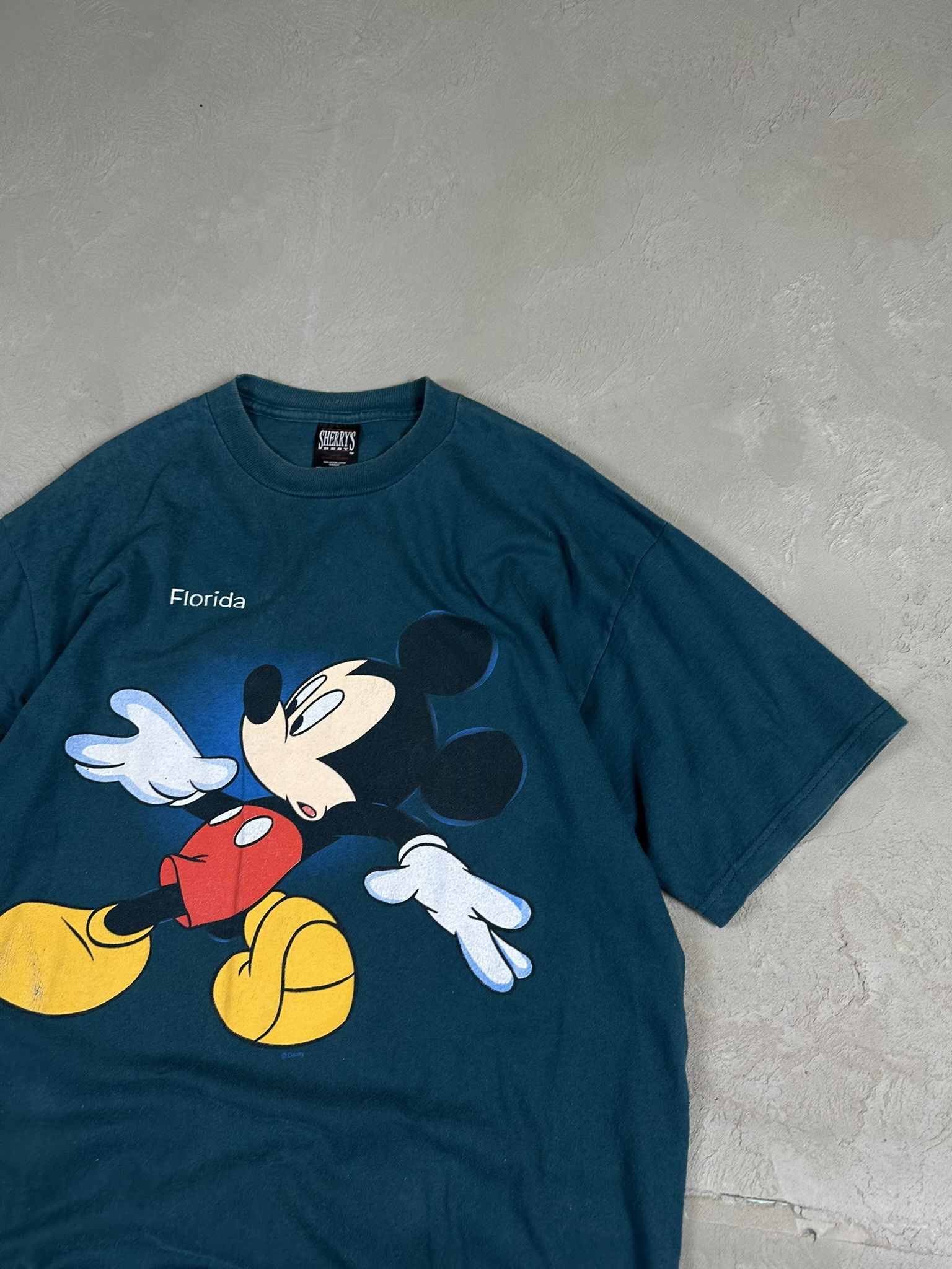 Disney 90s Vintage Mickey Mouse Florida Disney T-shirt Size US XL / EU 56 / 4 - 7 Thumbnail