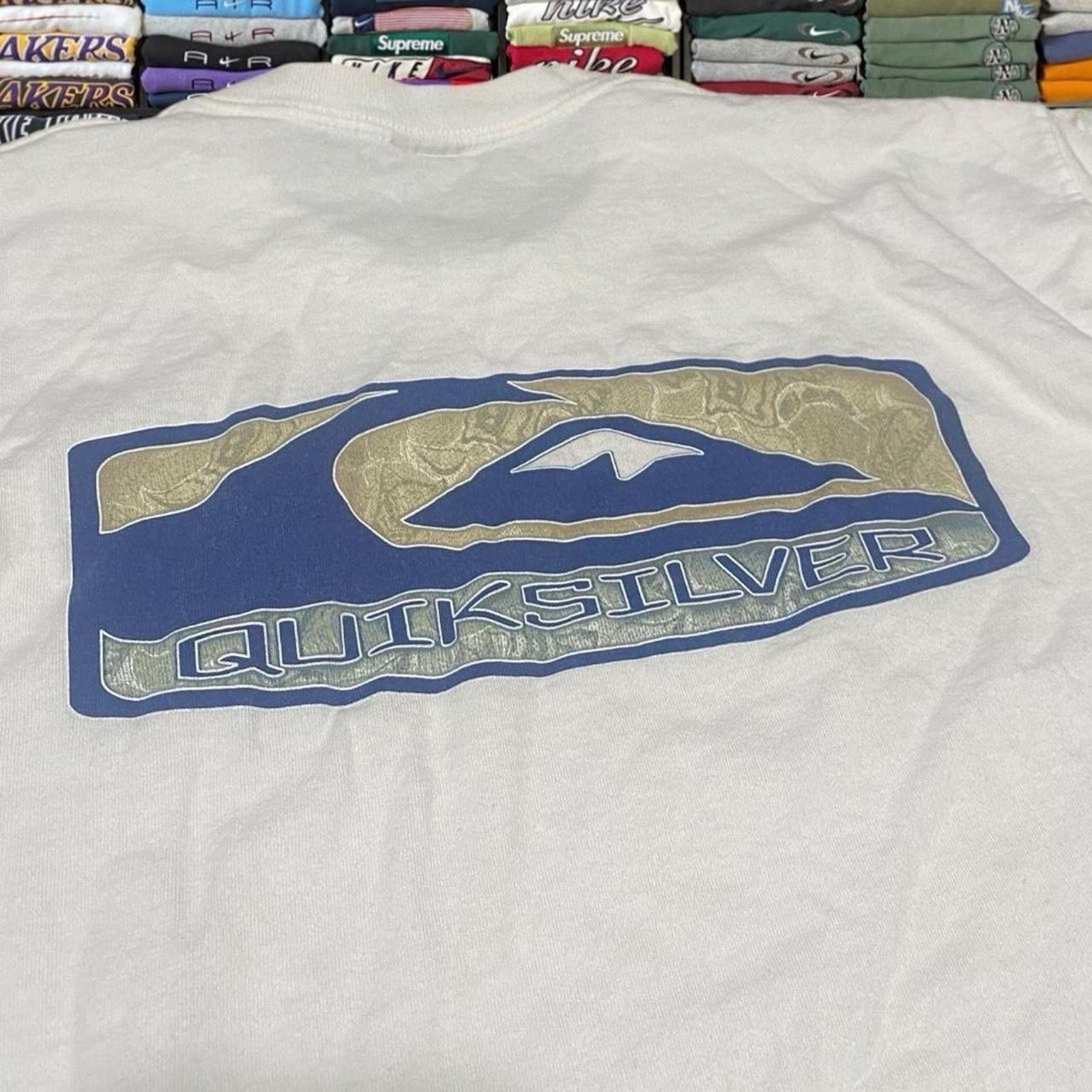 Quiksilver Vintage 90s quiksilver Surf Sweater/Shirt Large Size US L / EU 52-54 / 3 - 5 Thumbnail