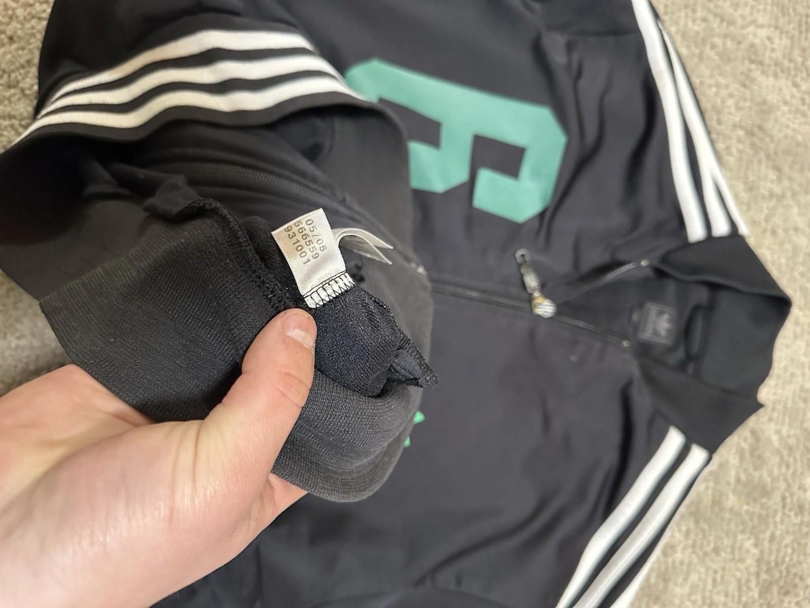Adidas Vintage Adidas Beckenbauer #6 Black Track Jacket Mens M Size US M / EU 48-50 / 2 - 6 Thumbnail