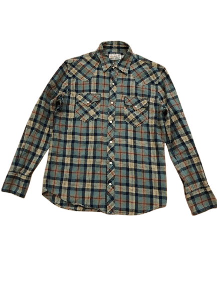 True Religion Vintage True Religion Checkered Button Up Shirt Size L Size US L / EU 52-54 / 3 - 1 Thumbnail