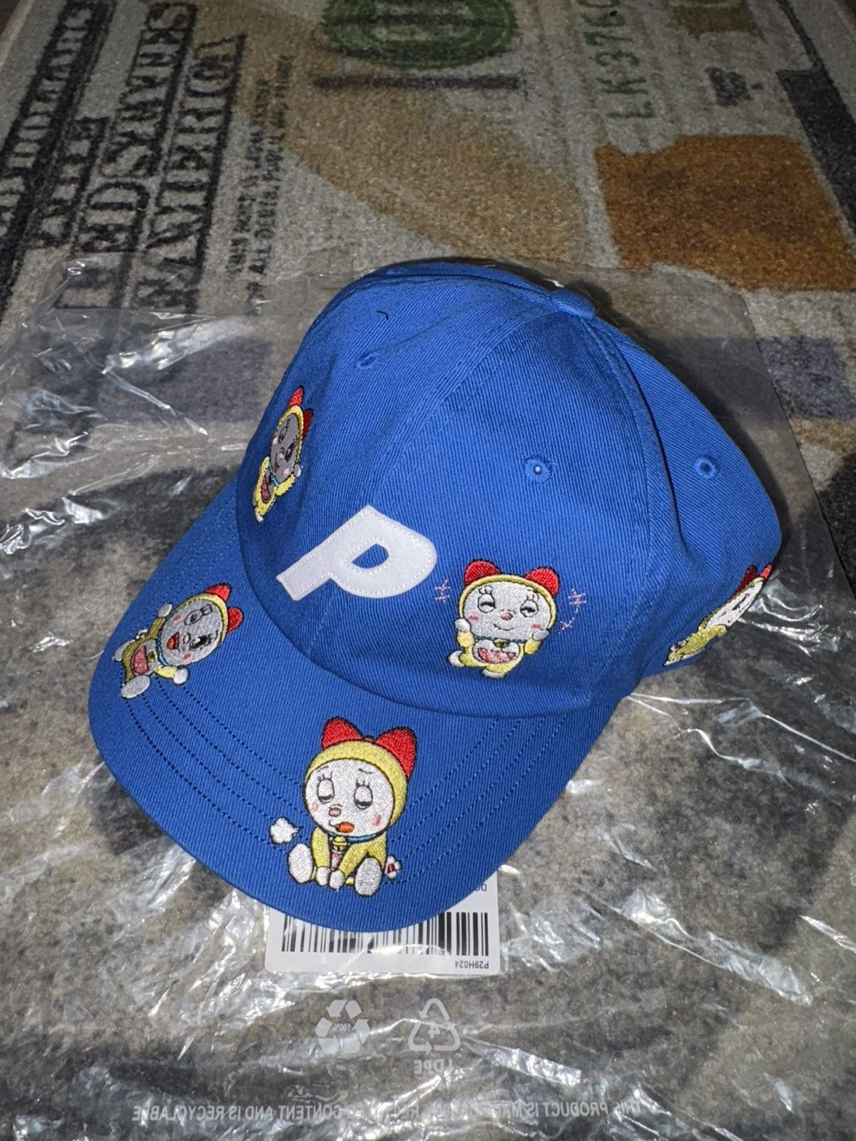 Palace Palace x Doraemon 6-Panel Hat Blue | Grailed