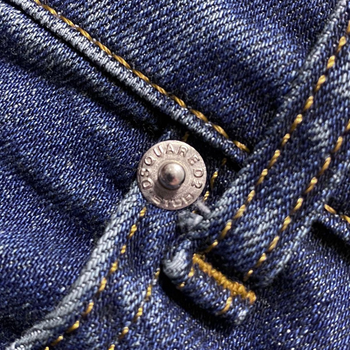 Dsquared2 Women’s Dsquared Washed Torn Distressed Paint Splatter Denim Size 28" / US 6 / IT 42 - 13 Thumbnail