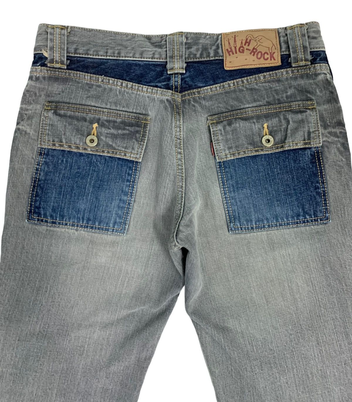 KOJIMA GENES 🔥 Vintage High Rock Kojima Genes Bush Pants Jeans Size US 31 - 9 Thumbnail