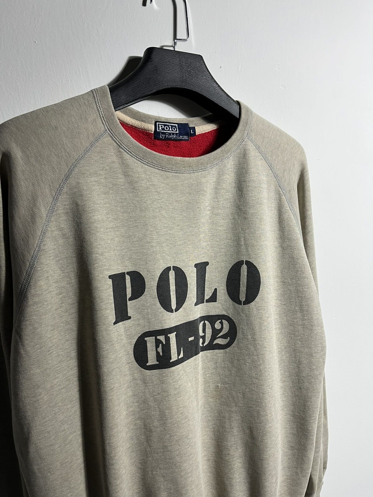 Polo Ralph Lauren OG Vintage 90s Polo Ralph Lauren Spellout Hoodie Size US L / EU 52-54 / 3 - 2 Thumbnail