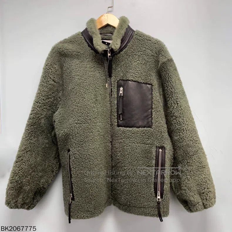 Loewe Fleece Zip Pocket Jacket