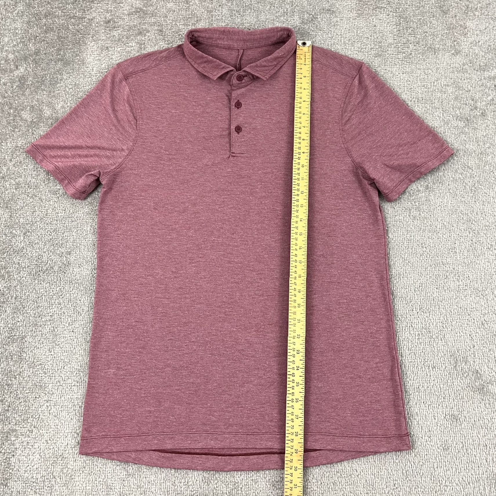 Lululemon Lululemon Polo Shirt Mens M Red Performance Golf Sport Preppy Stretch Casual Size US M / EU 48-50 / 2 - 4 Thumbnail