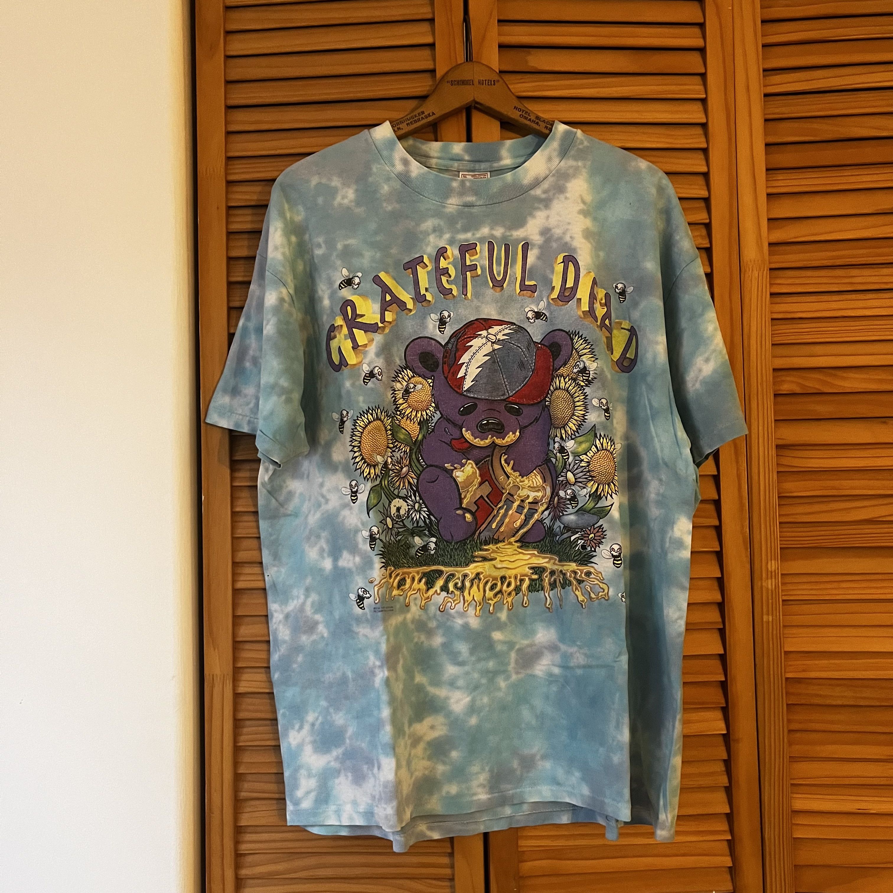 Grateful Dead 'How Sweet It Is' Tie-Dye Vintage T-shirt