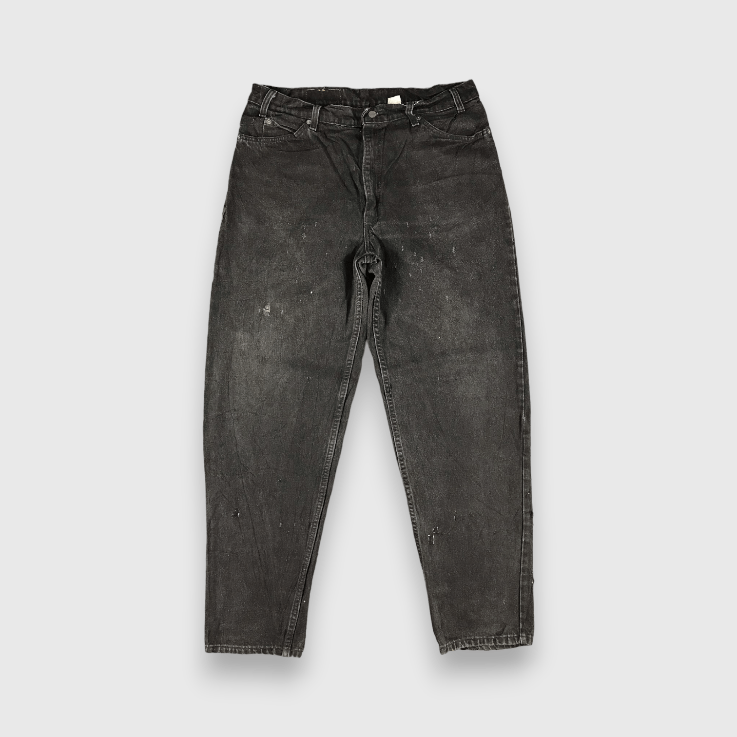 Levi's Vintage 90s Faded Black Levis 560 Jeans-J2408 Size US 37 - 1 Thumbnail