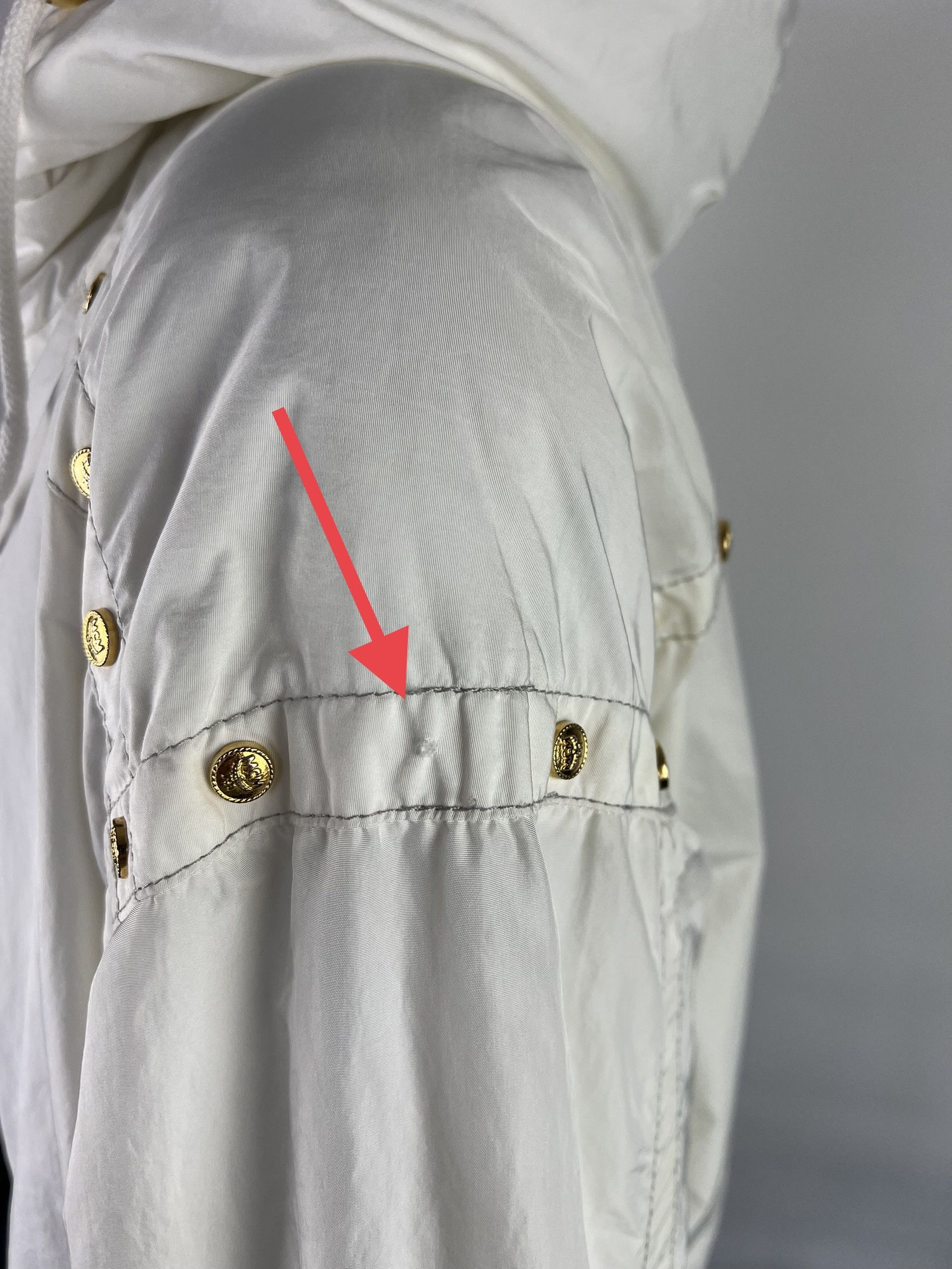 MCM × Vintage Rare Vintage MCM Women's Hooded Nylon Jacket Size 42 Size M / US 6-8 / IT 42-44 - 11 Thumbnail