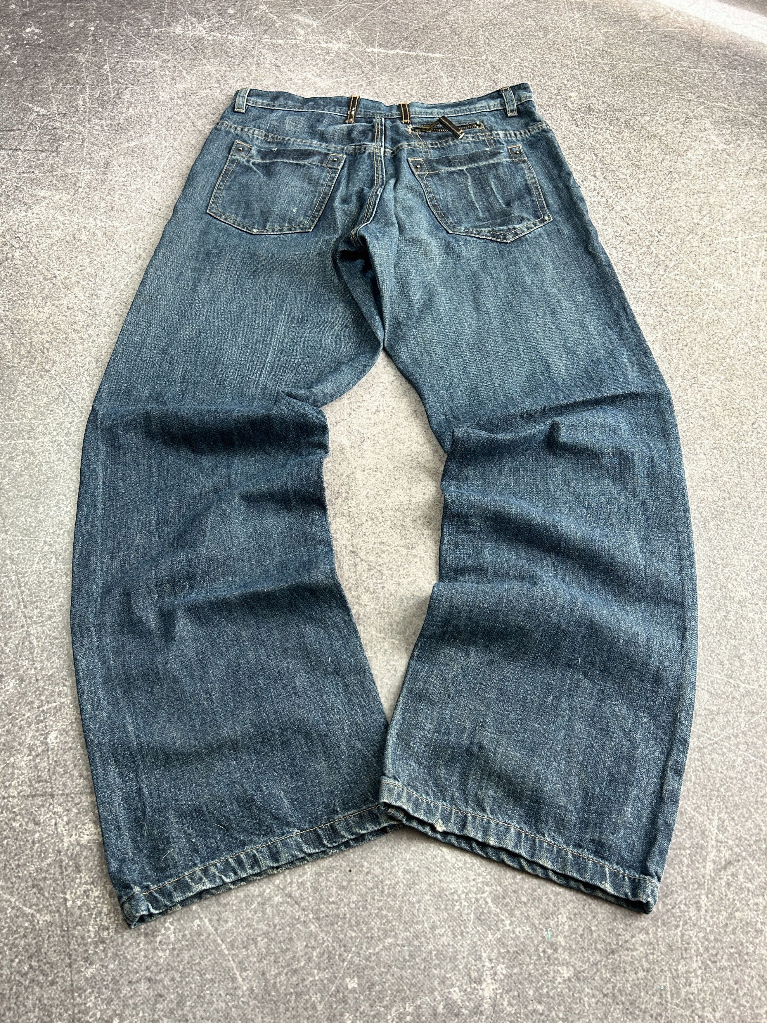 Japanese Brand VINTAGE 💥HYSTERIC GLAMOUR BALENCI STYLE JEANS 90S Size US 32 / EU 48 - 2 Thumbnail