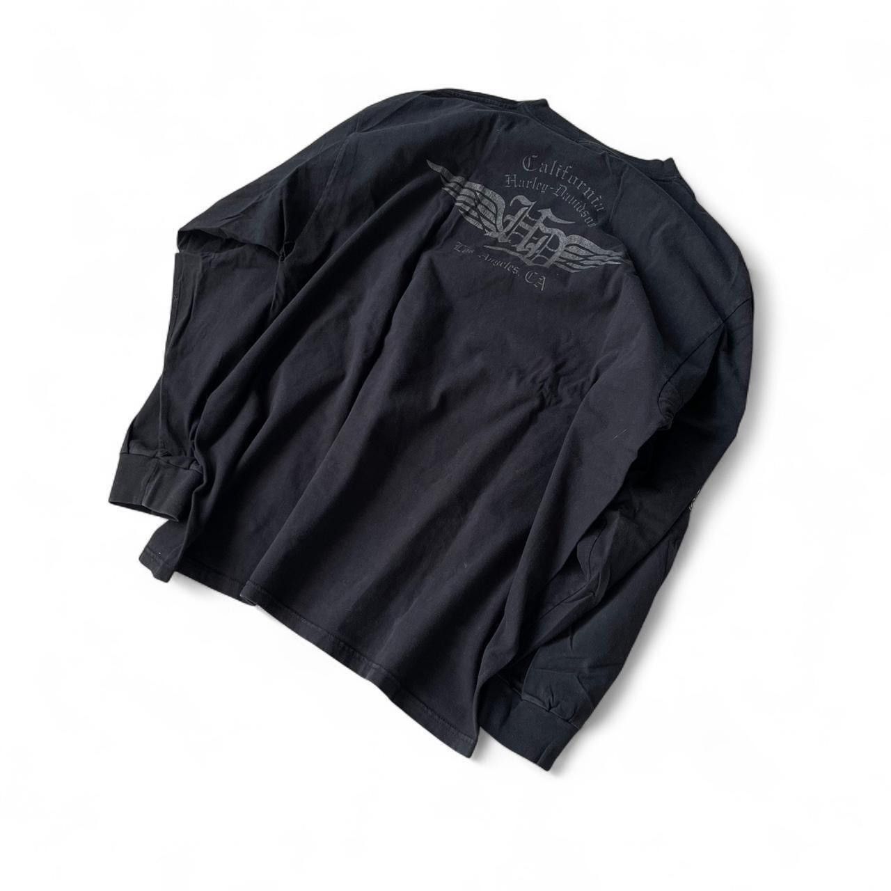 Harley Davidson ★ Y2k Harley Davidson Tribal Graphic cotton Long sleeve Size US XL / EU 56 / 4 - 3 Thumbnail