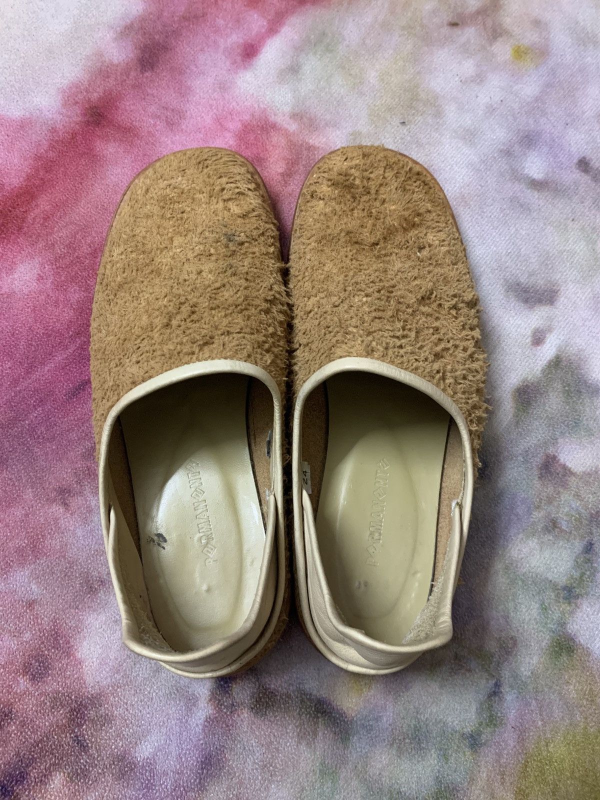 Issey Miyake Permanente by Issey Miyake Suede Slip On Shoes Size US 6 / IT 36 - 9 Thumbnail