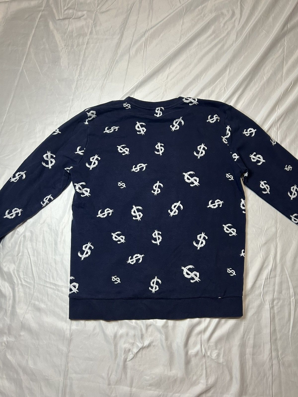 H&M NAVY N WHITE D$LLA CREWNECK SWEATSHIRT Size US L / EU 52-54 / 3 - 4 Thumbnail