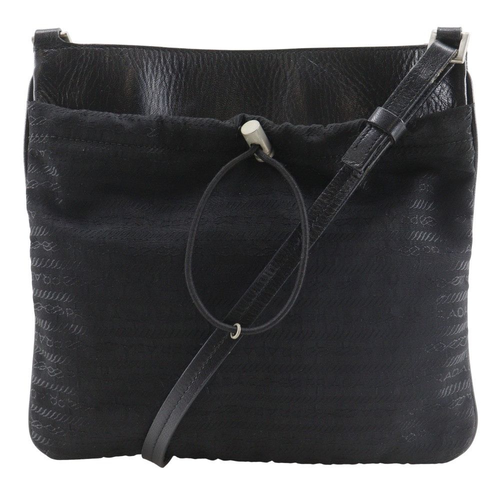 Prada Prada Prada Nylon Leather Shoulder Bag Textile Shoulder Bag DUTY FREE for USA Size ONE SIZE - 1 Thumbnail