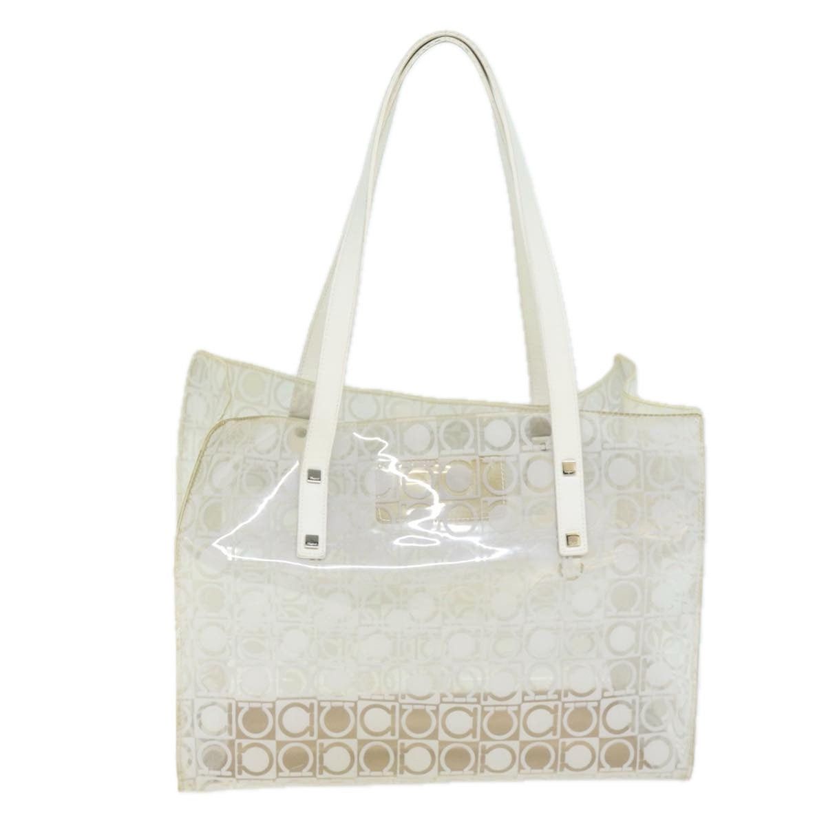 Salvatore Ferragamo Salvatore Ferragamo Tote Bag Vinyl Clear Size ONE SIZE - 2 Thumbnail