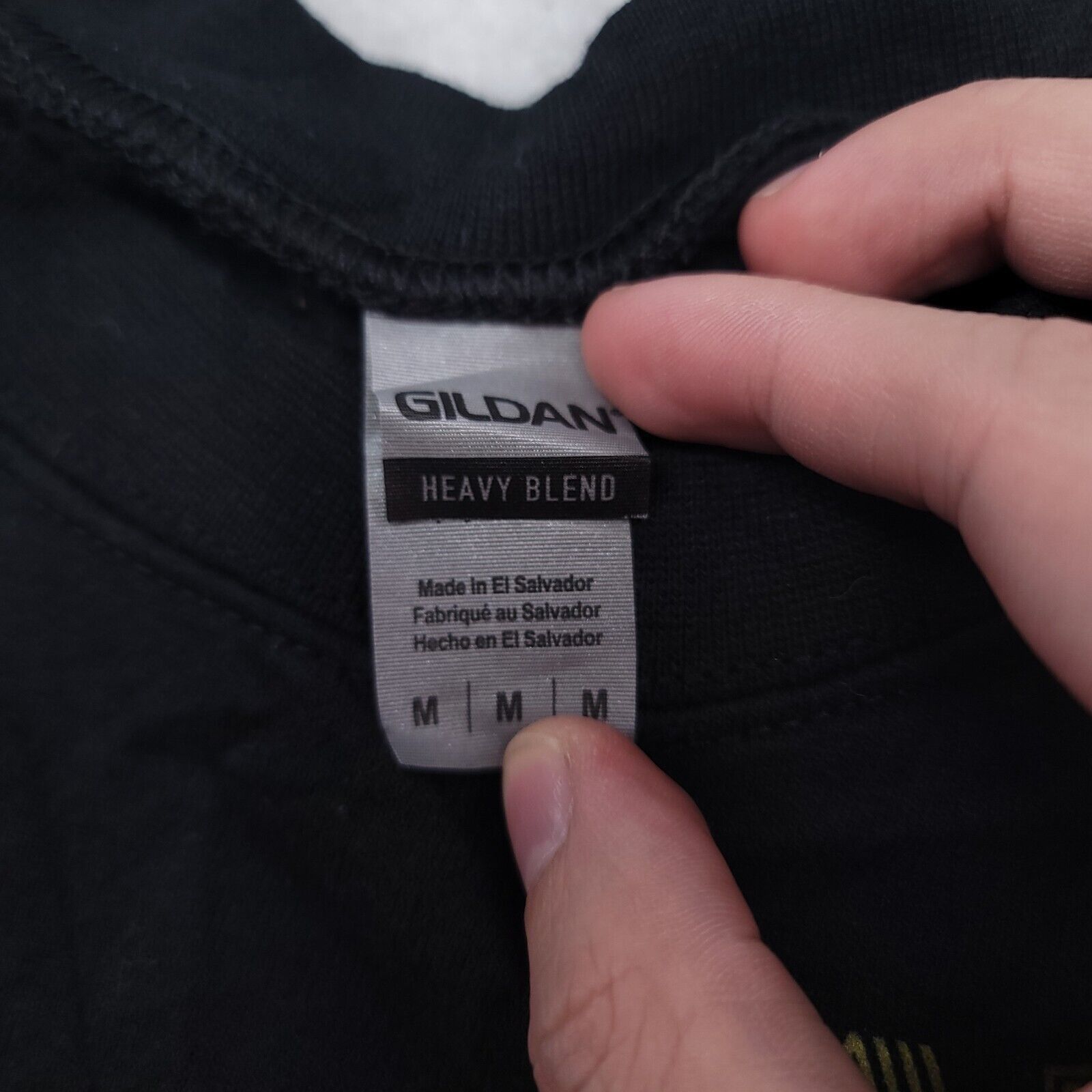 Gildan Gildan Adulting Casual Sweatshirt Mens Size Medium M Black Size US M / EU 48-50 / 2 - 3 Thumbnail