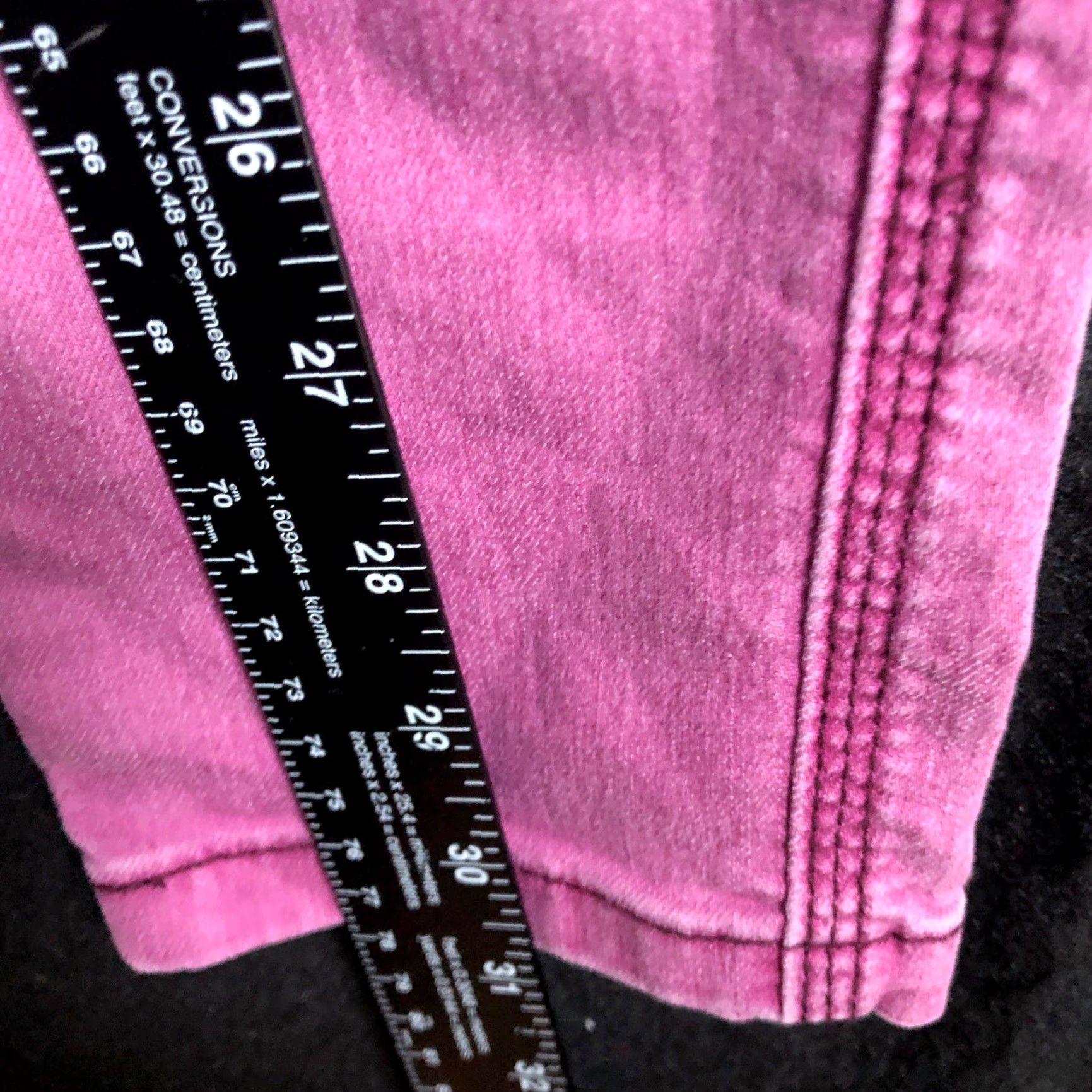Free People Free People Jeans Purple Denim Mid Rise Skinny Stretch 28 Women’s Regular Size 28 Inseam 30.5 F Pockets Relaxed Everyday 20s 30.5 Size 30" / US 8 / IT 44 - 7 Thumbnail