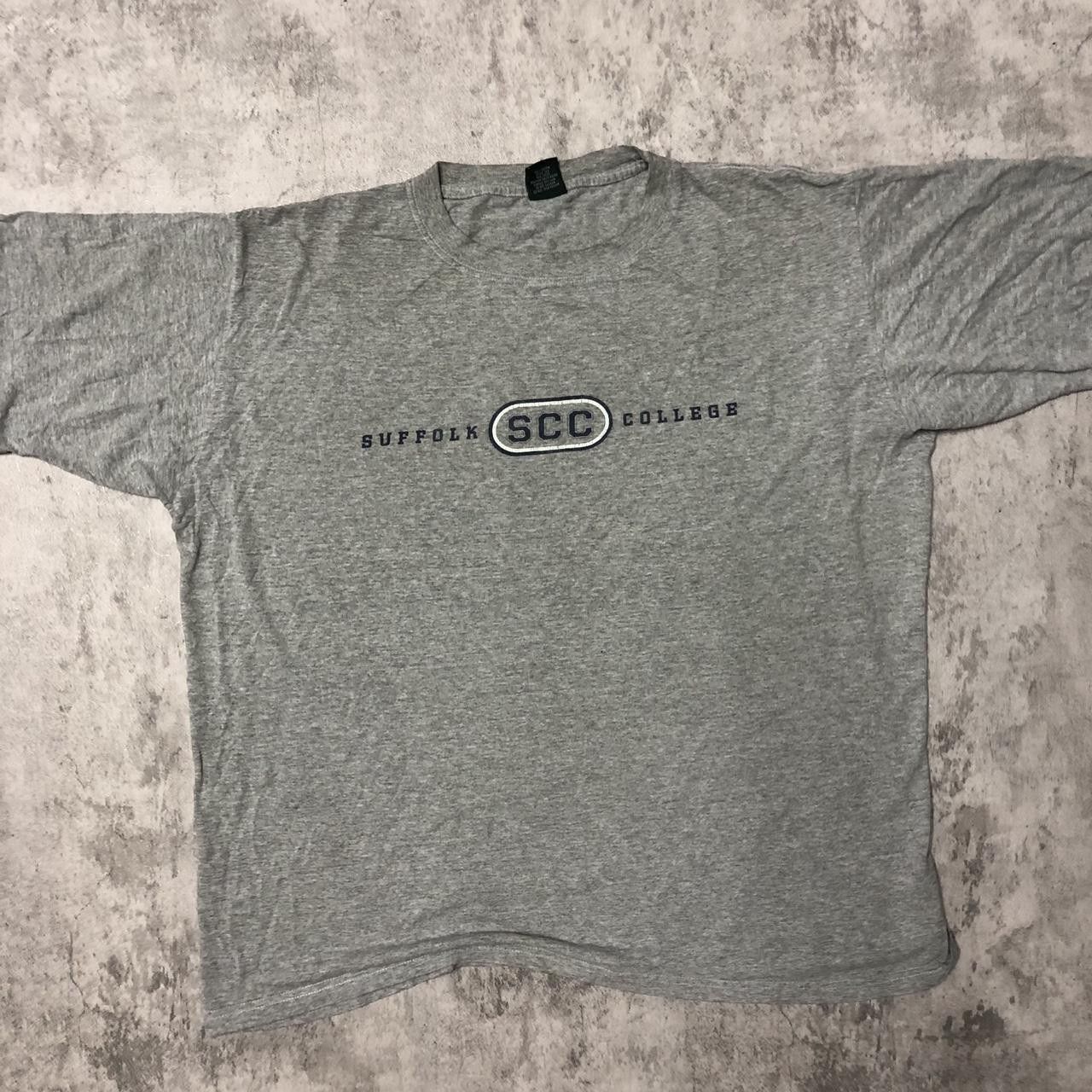 Other Grey and black graphic tee with Suffolk College Size US XL / EU 56 / 4 - 1 Thumbnail
