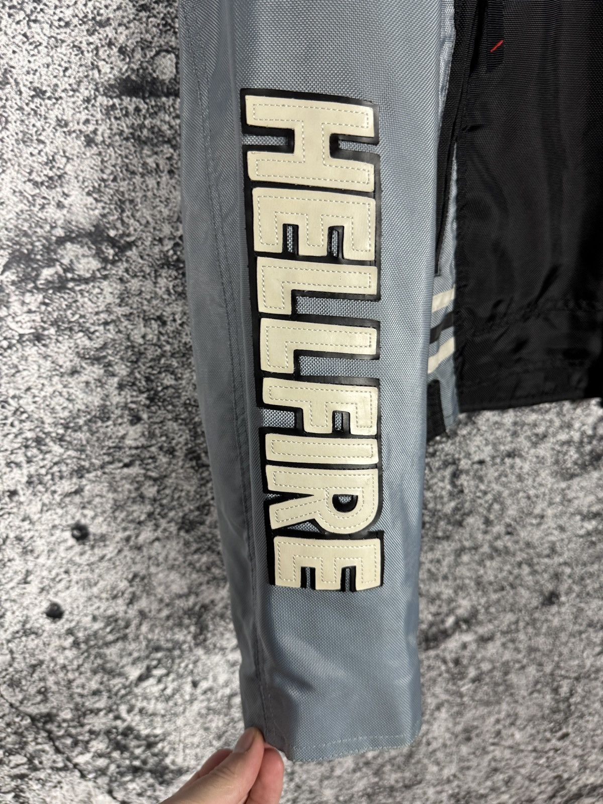 Vintage Hellfire Motorcycle Jacket Racing Hashiru Exhaust by Polo Size US XXL / EU 58 / 5 - 11 Thumbnail