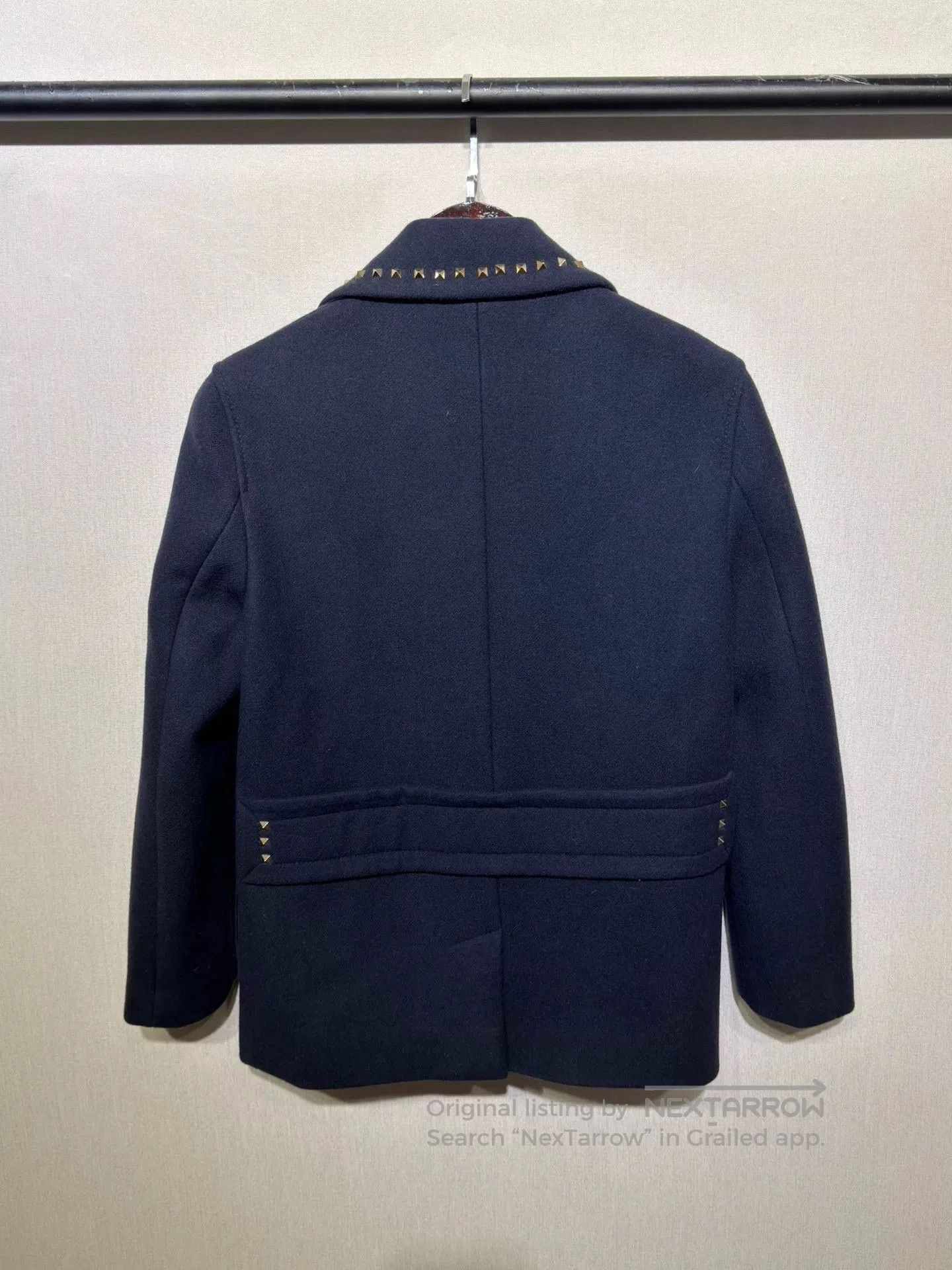 Valentino Valentino Men's Studded Wool Coat. Size US XS / EU 42 / 0 - 2 Thumbnail