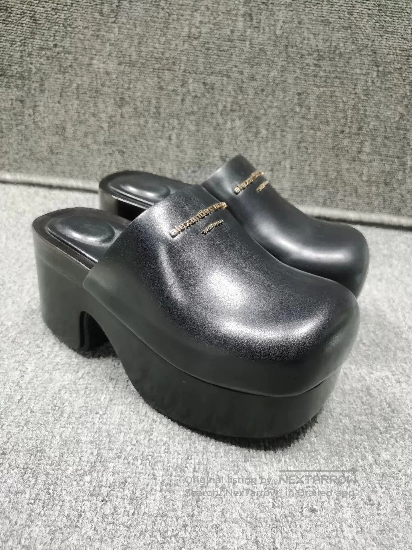Alexander Wang Alexander Wang Black Leather Mules 35. Size US 4 / IT 34 - 2 Thumbnail