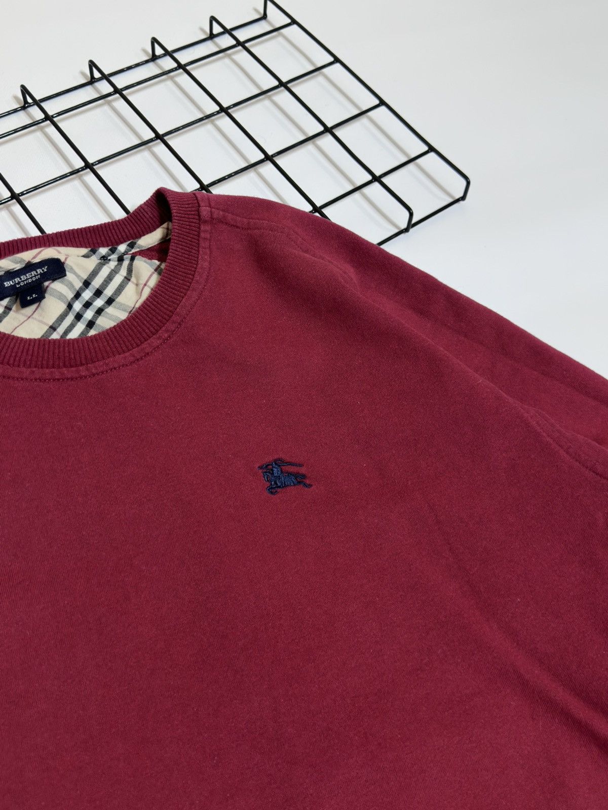 Burberry Burberry London Vintage Sweatshirt Nova Check Size US L / EU 52-54 / 3 - 2 Thumbnail