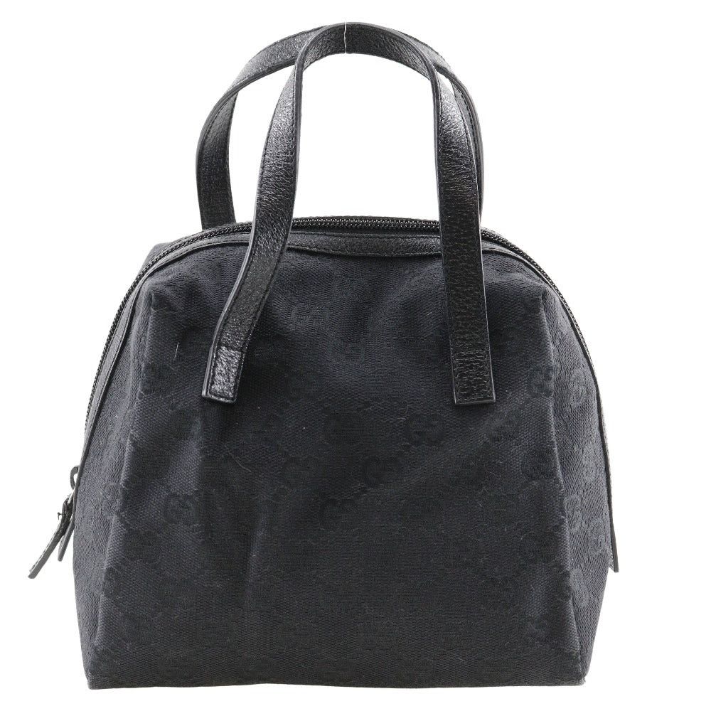 Gucci Gg Canvas Black Canvas Handbag (Pre-Owned) Size ONE SIZE - 1 Thumbnail