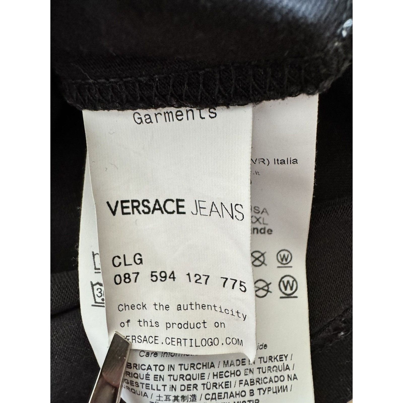 Versace Versace Jeans Big Logo t-shirt Size US XL / EU 56 / 4 - 4 Thumbnail