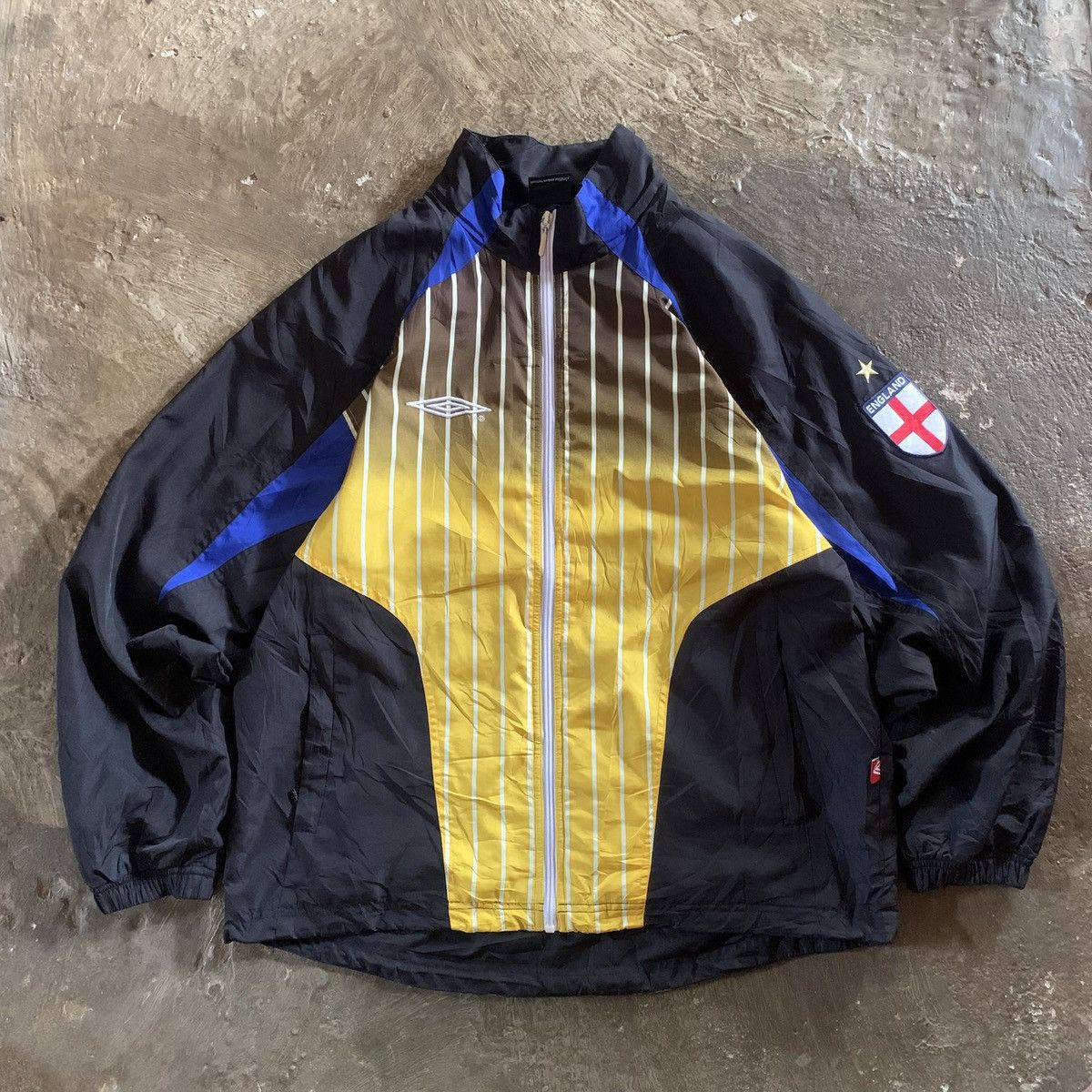 Umbro Track Jacket vintage Umbro England Authentic 🔥 Size US L / EU 52-54 / 3 - 2 Thumbnail