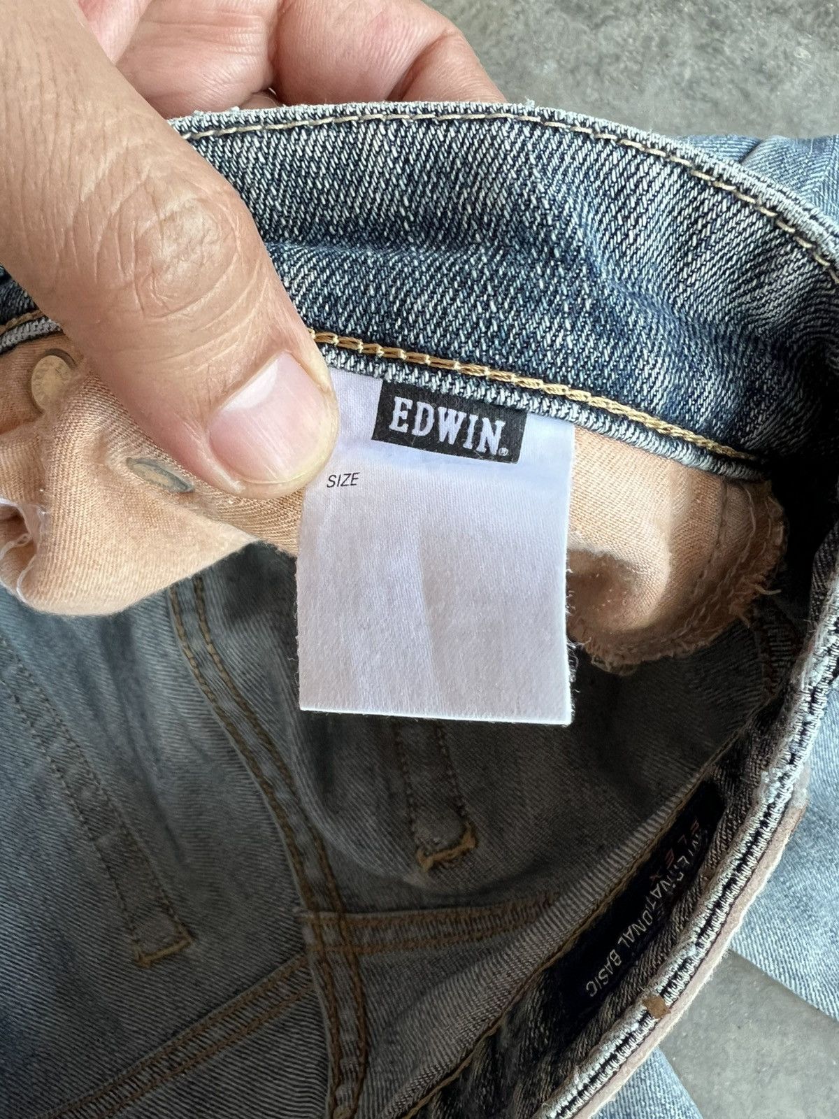 Edwin × If Six Was Nine × Japanese Brand 🌈Flare 90’s style Edwin Faded Washed Jean Size US 28 / EU 44 - 17 Thumbnail