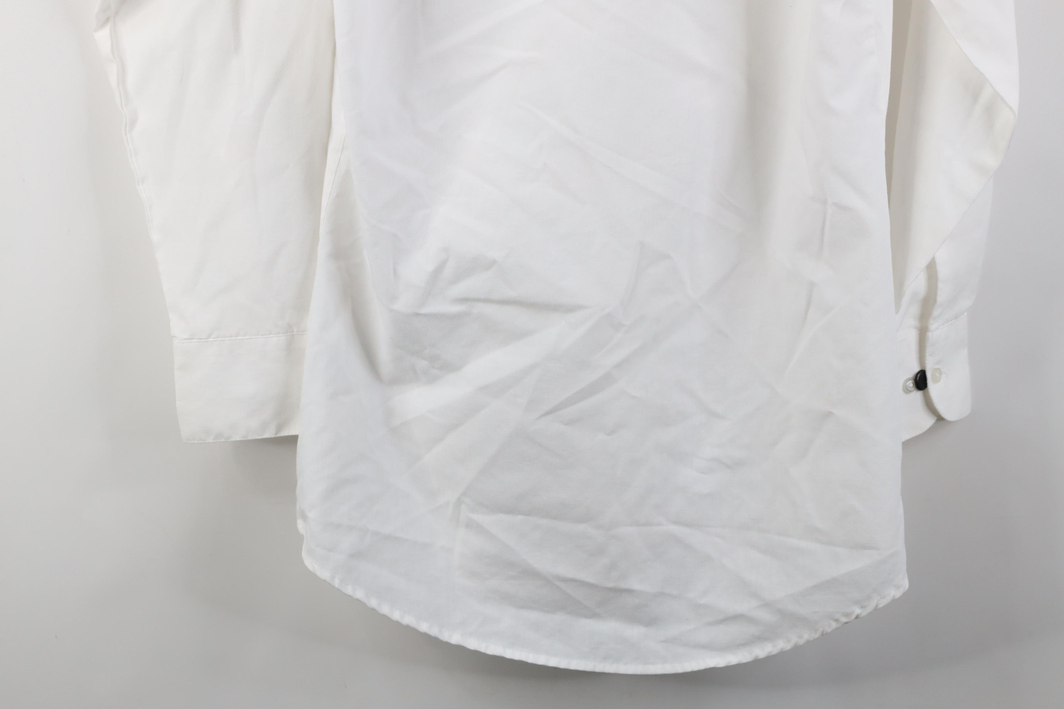 Vintage Vintage 90s Formal Prom Tuxedo Wedding Button Shirt White Size US XS / EU 42 / 0 - 11 Thumbnail