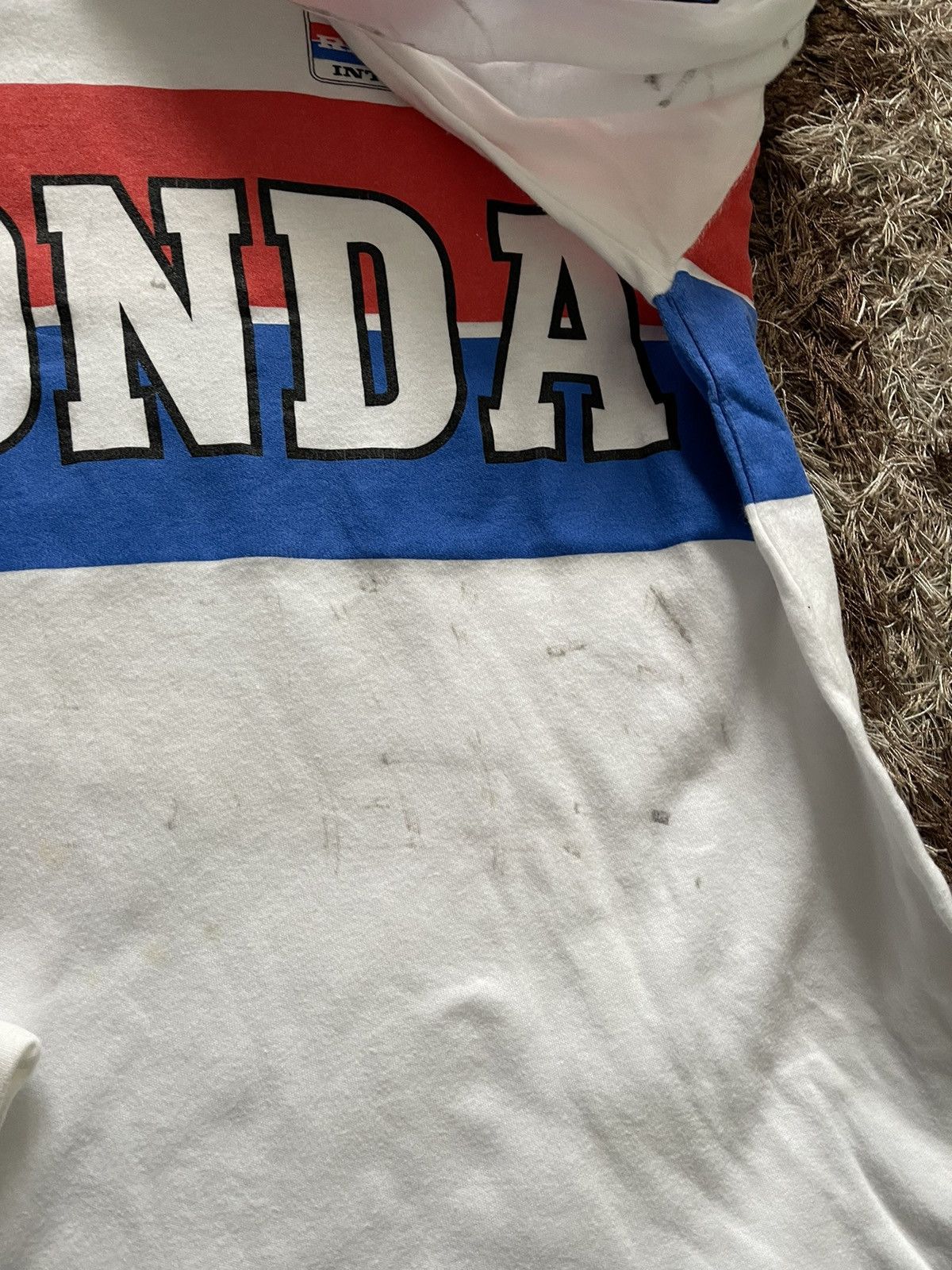 Sports Specialties VINTAGE 80S HONDA RACING TEAM MOTOCROSS SPELOUT VERY RARE Size US M / EU 48-50 / 2 - 7 Thumbnail