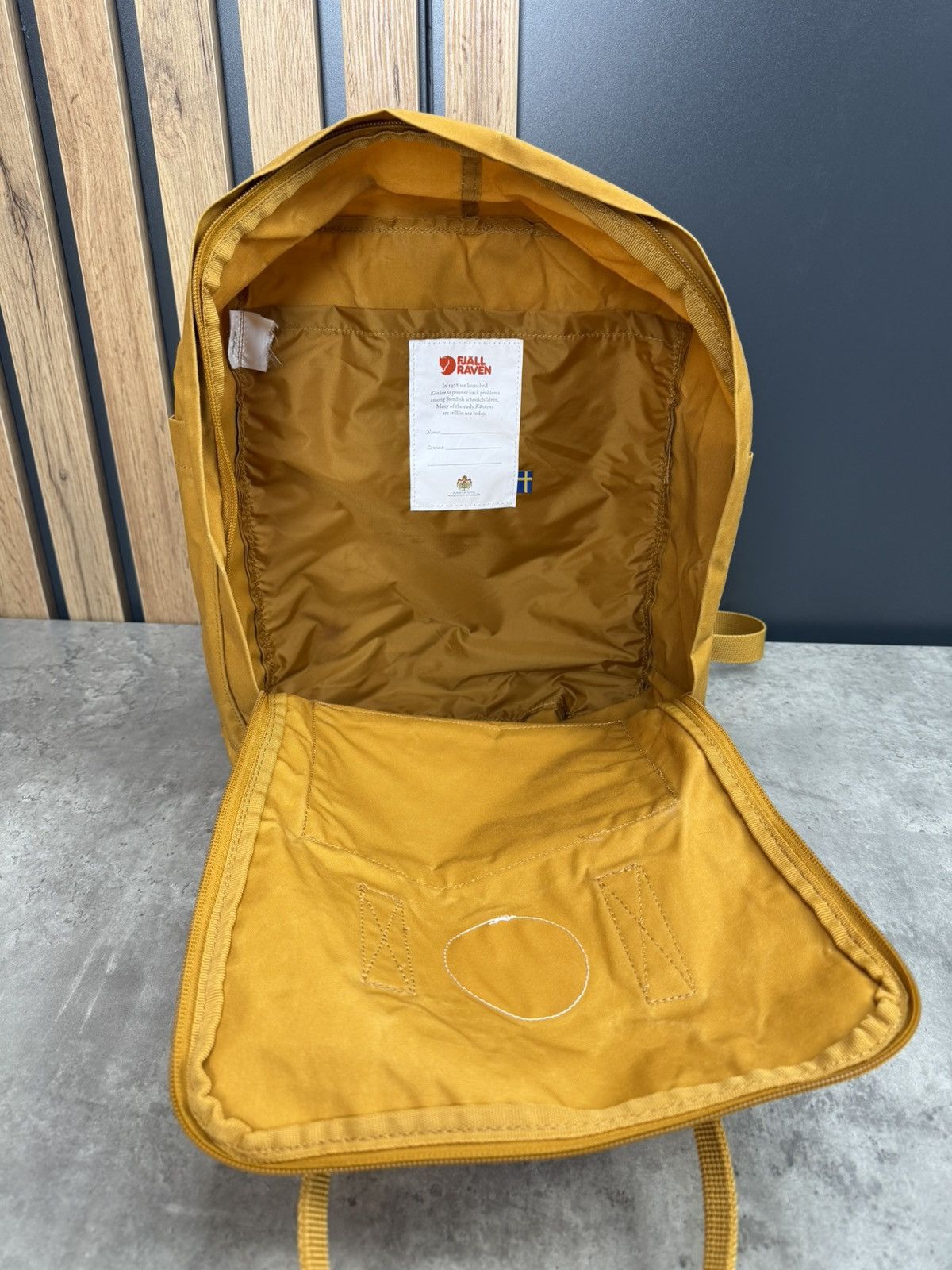 Fjallraven Fjallraven Kanken Ochre Bag Size ONE SIZE - 10 Thumbnail