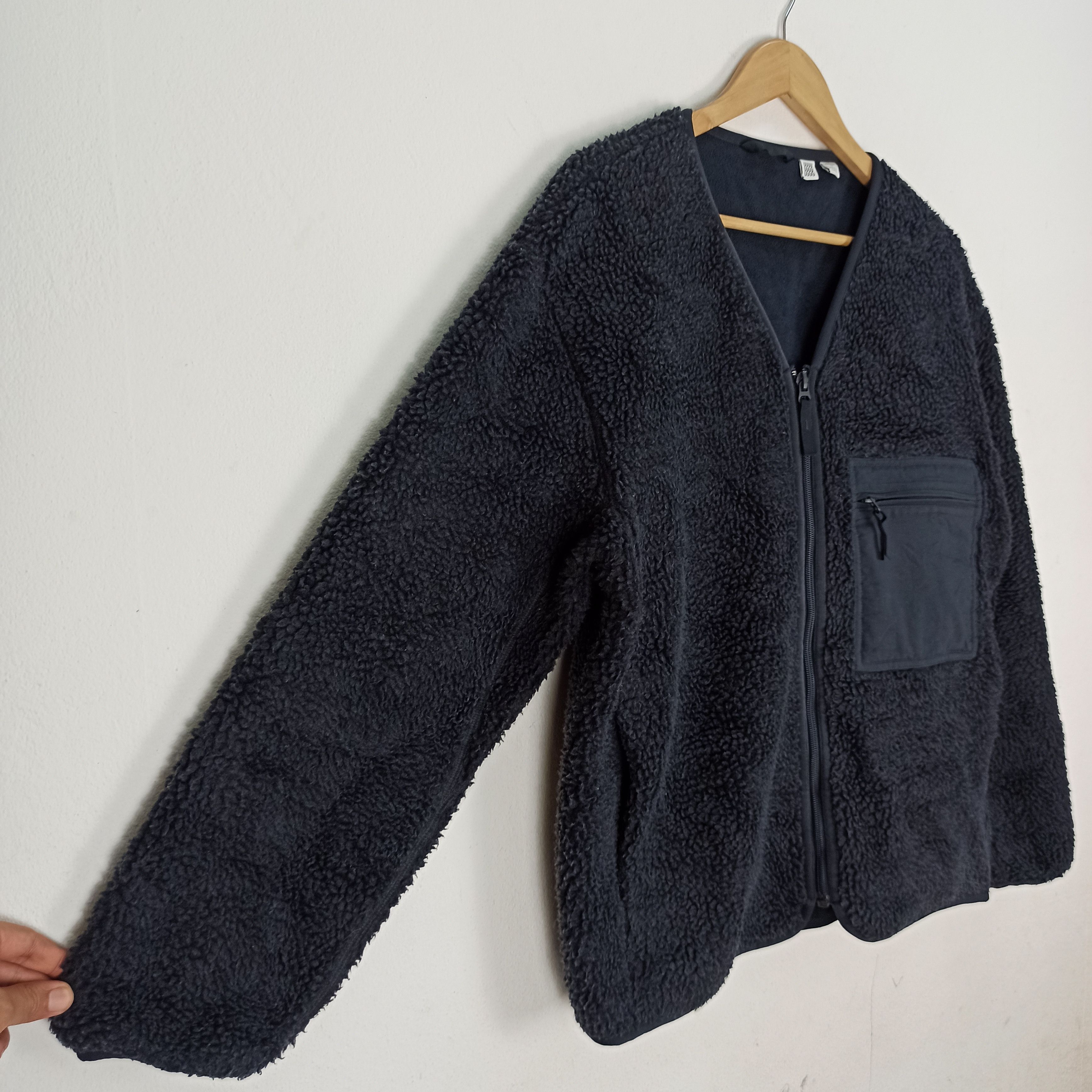 Lemaire × Uniqlo Uniqlo UUU Sherpa Fleece Zipper Jacket Size US M / EU 48-50 / 2 - 2 Thumbnail