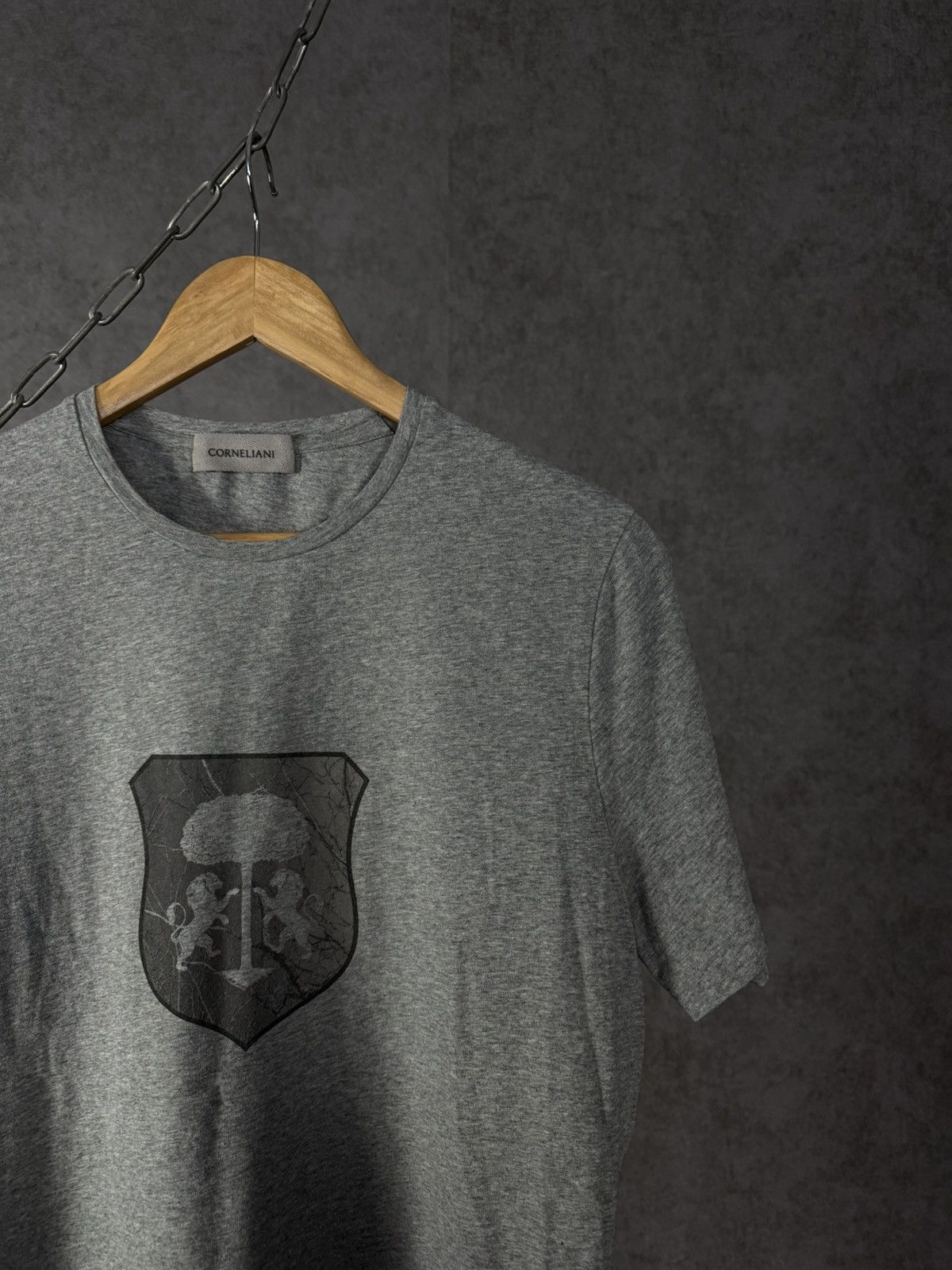 Corneliani × Designer Corneliani luxury designer center logo tee Size US S / EU 44-46 / 1 - 2 Thumbnail