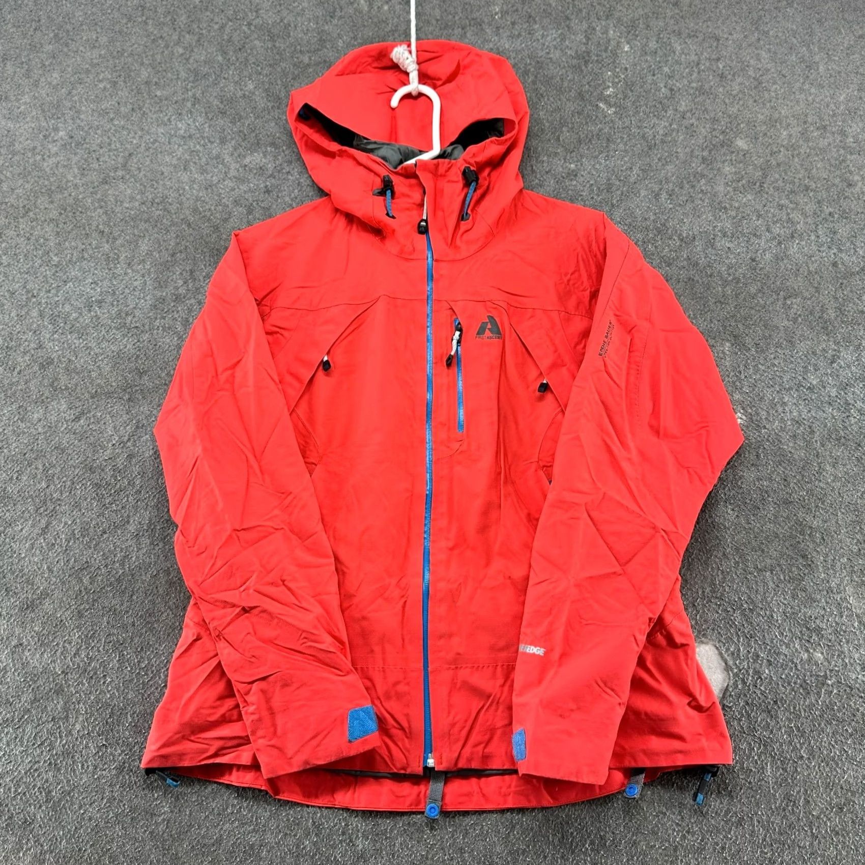 Eddie Bauer Eddie Bauer Jacket Womens Small Pink Hooded Rain Coat Nylon First Ascent Shell Jacket Size S / US 4 / IT 40 - 2 Thumbnail
