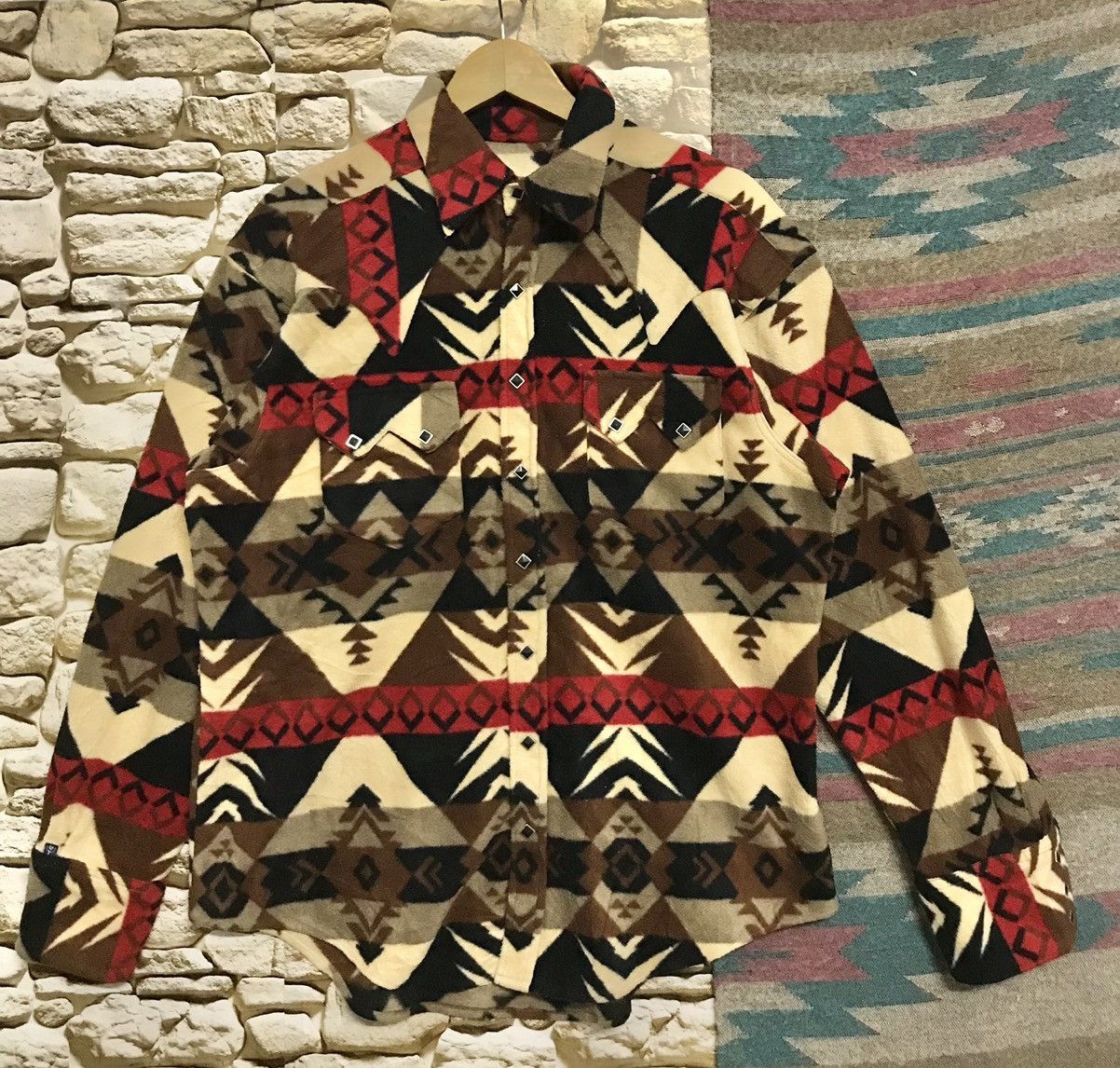 Rockmount Ranch Wear × Vintage Vintage RockMount Ranch Wear Fleece Size US L / EU 52-54 / 3 - 1 Thumbnail