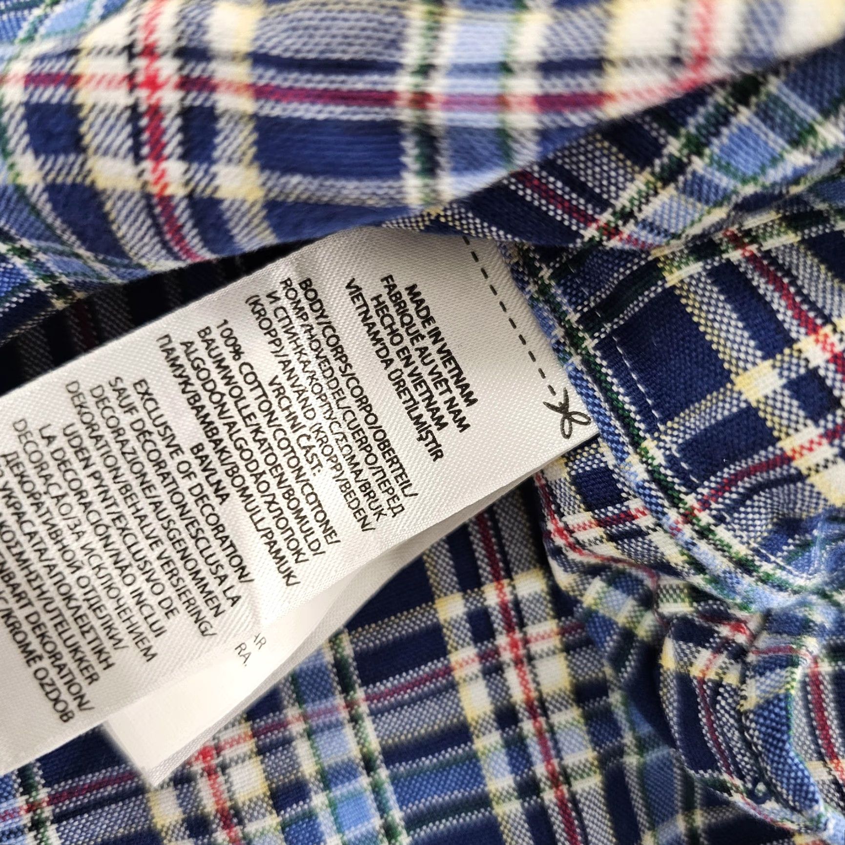 Polo Ralph Lauren Polo Ralph Lauren Shirt Mens 2XL Blue Plaid Classic Fit Long Sleeve Button Up Size US XXL / EU 58 / 5 - 5 Thumbnail
