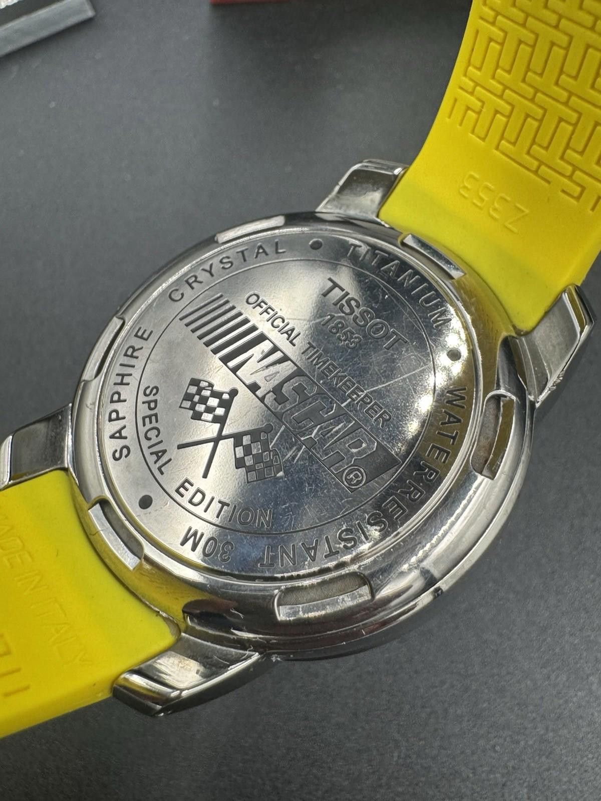 Tissot Tissot T-Touch NASCAR Special Edition Titanium Case Yellow R Size ONE SIZE - 9 Thumbnail