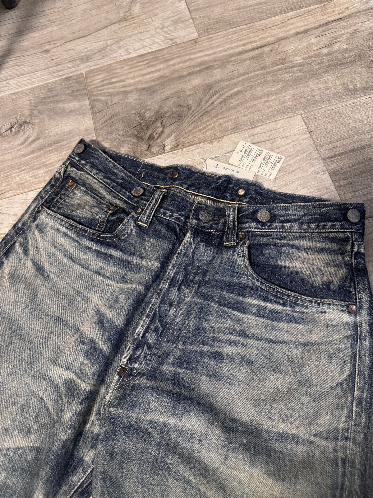 Saint Michael BerBerJin x SAINT Mxxxxxx denim pants Size US 32 / EU 48 - 3 Thumbnail