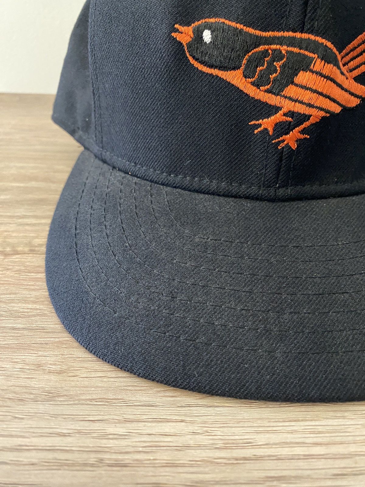 MLB Vintage 80’s Baltimore Orioles Roman Pro Fitted Hat 7 1/2 Size ONE SIZE - 3 Thumbnail
