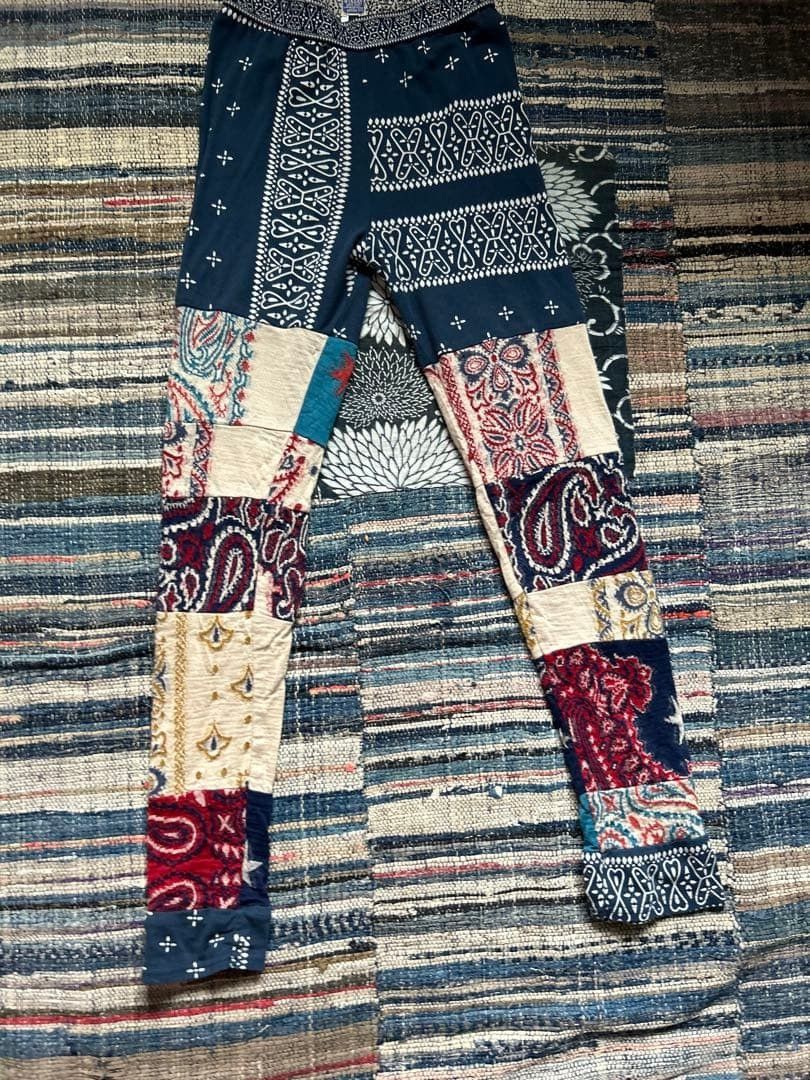 KAPITAL kountry Patchwork Leggings Multi Size S