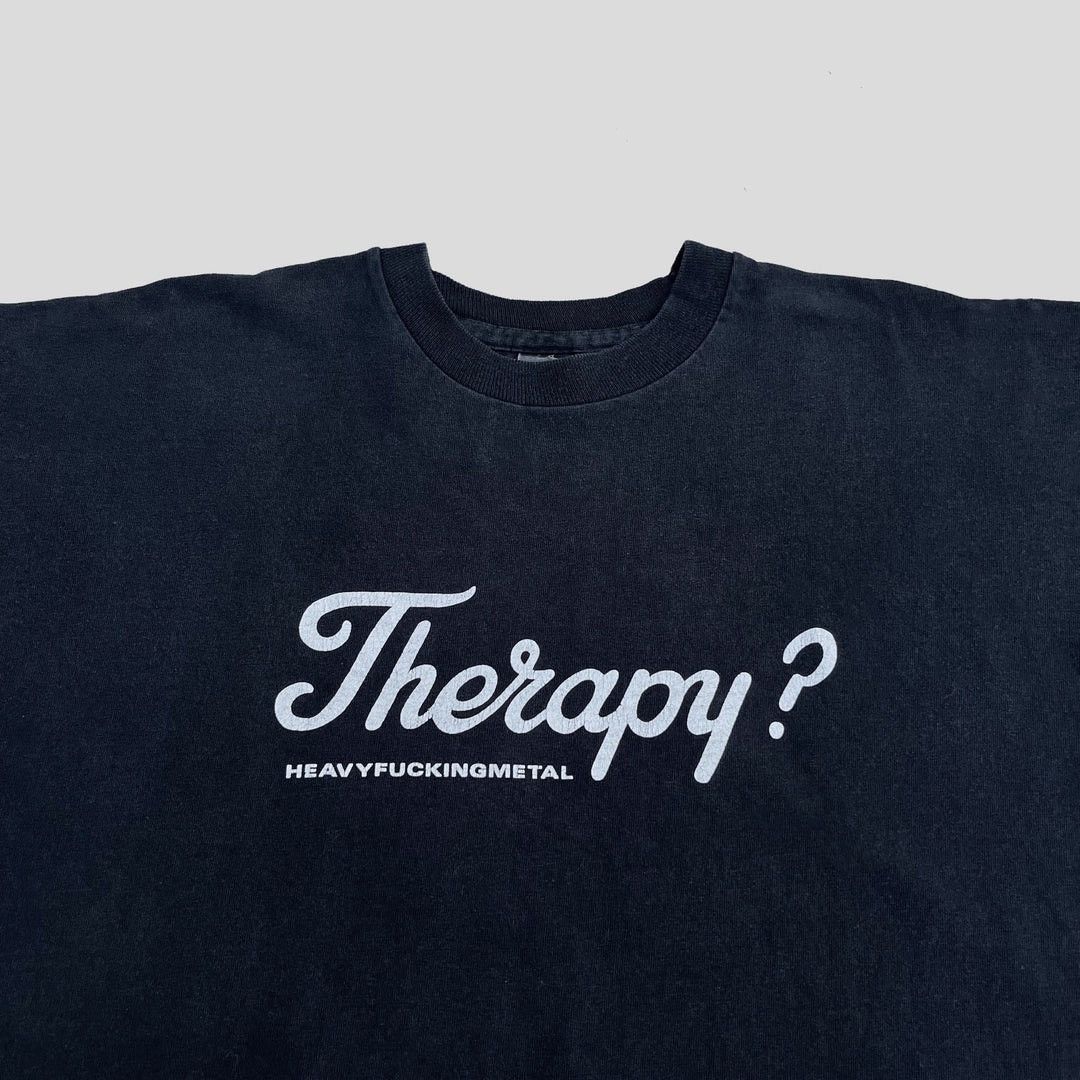 Band Tees × Vintage Therapy? 1990 90s Vintage Irony Band Concert Tour T-Shirt Size US XL / EU 56 / 4 - 3 Thumbnail